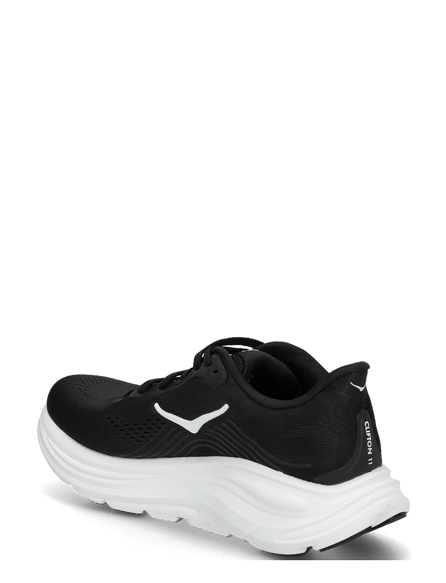 HOKA - W Clifton 11 - laufschuhe - black / white - 2
