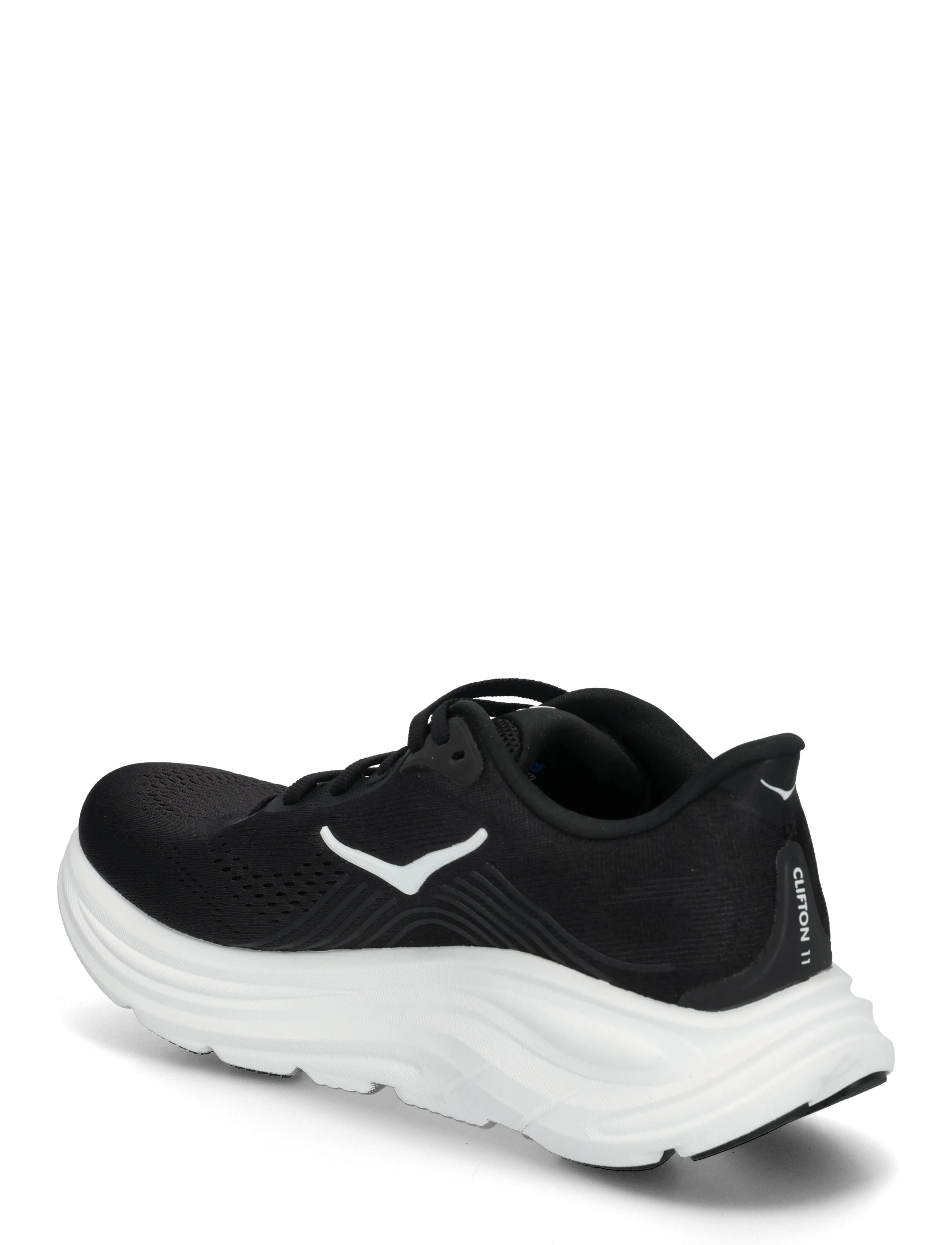 HOKA - W Clifton 11 - löparskor - black / white - 2