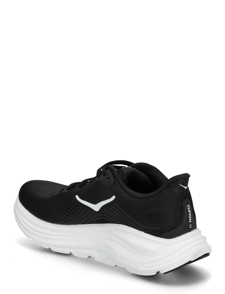 HOKA - W Clifton 11 - löparskor - black / white - 2