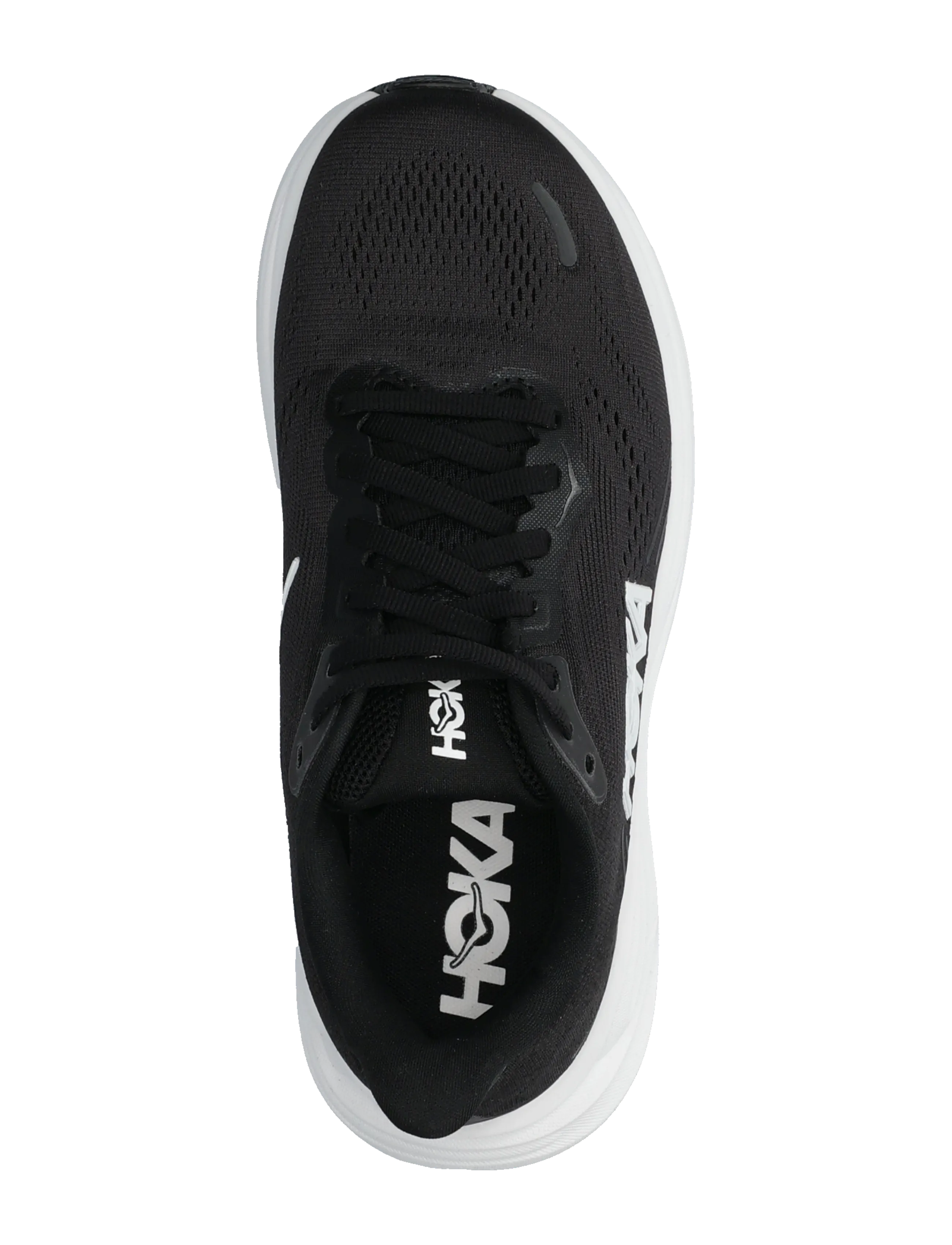 HOKA - W Clifton 11 - löparskor - black / white - 3