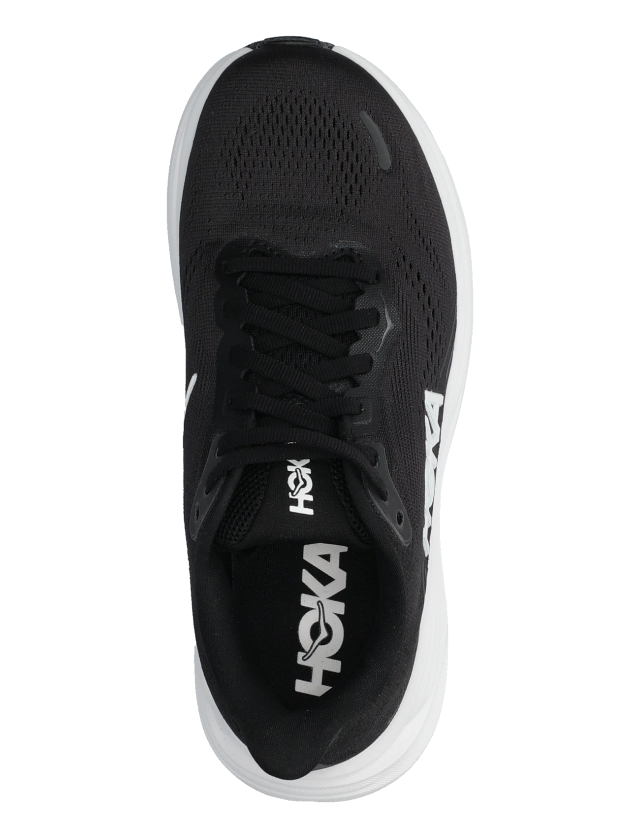 HOKA - W Clifton 11 - laufschuhe - black / white - 3