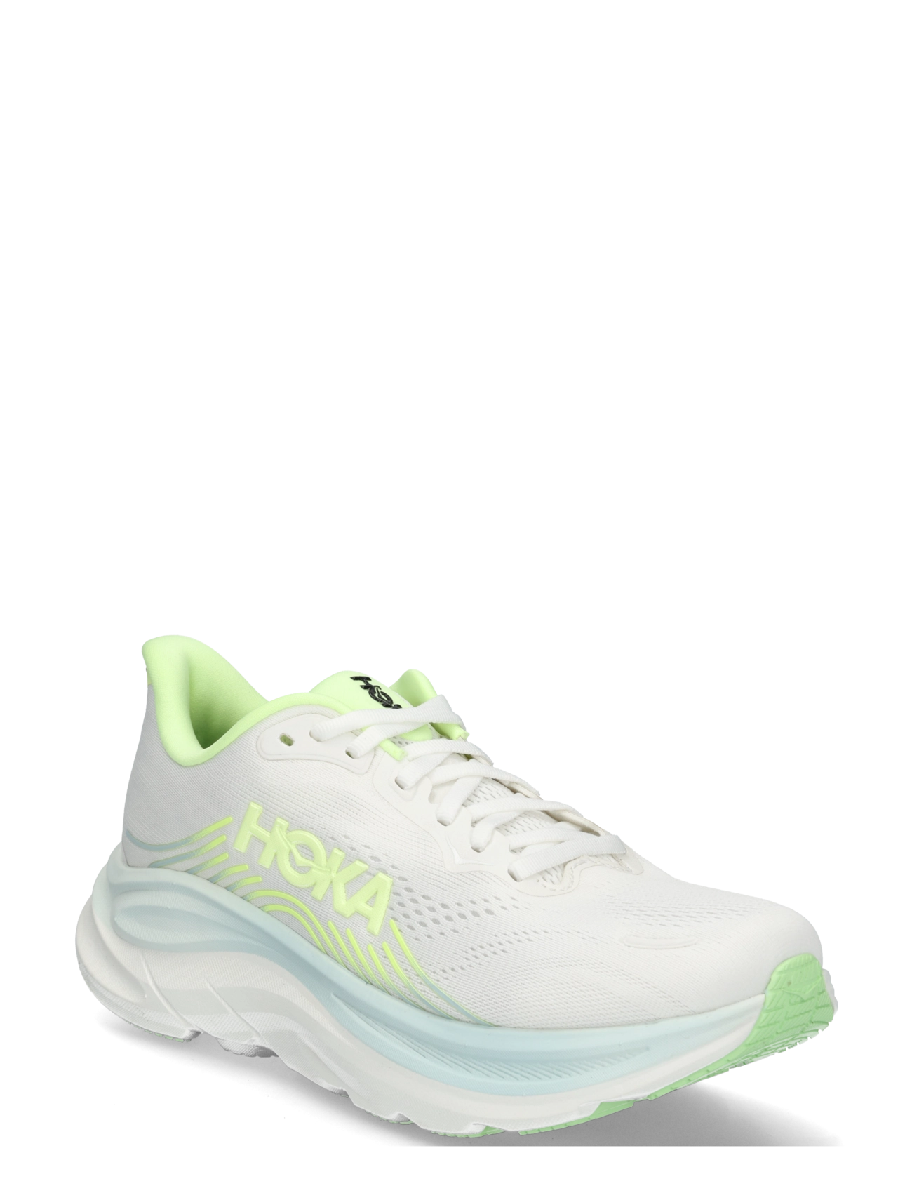 HOKA W Clifton 11 - Visa allt - FROST / NEON YUZU / white