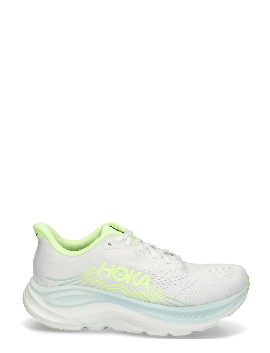 HOKA - W Clifton 11 - laufschuhe - frost / neon yuzu - 1