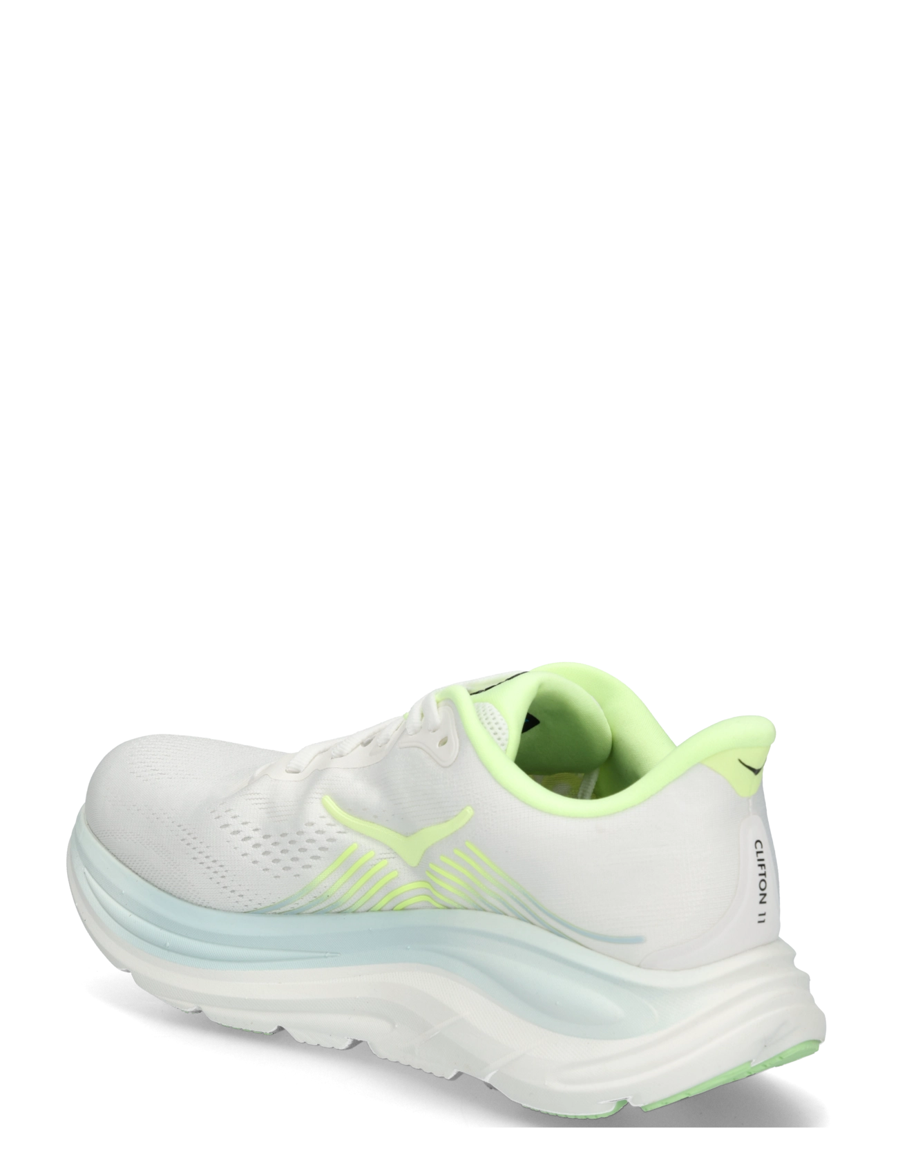 HOKA - W Clifton 11 - löparskor - frost / neon yuzu - 2