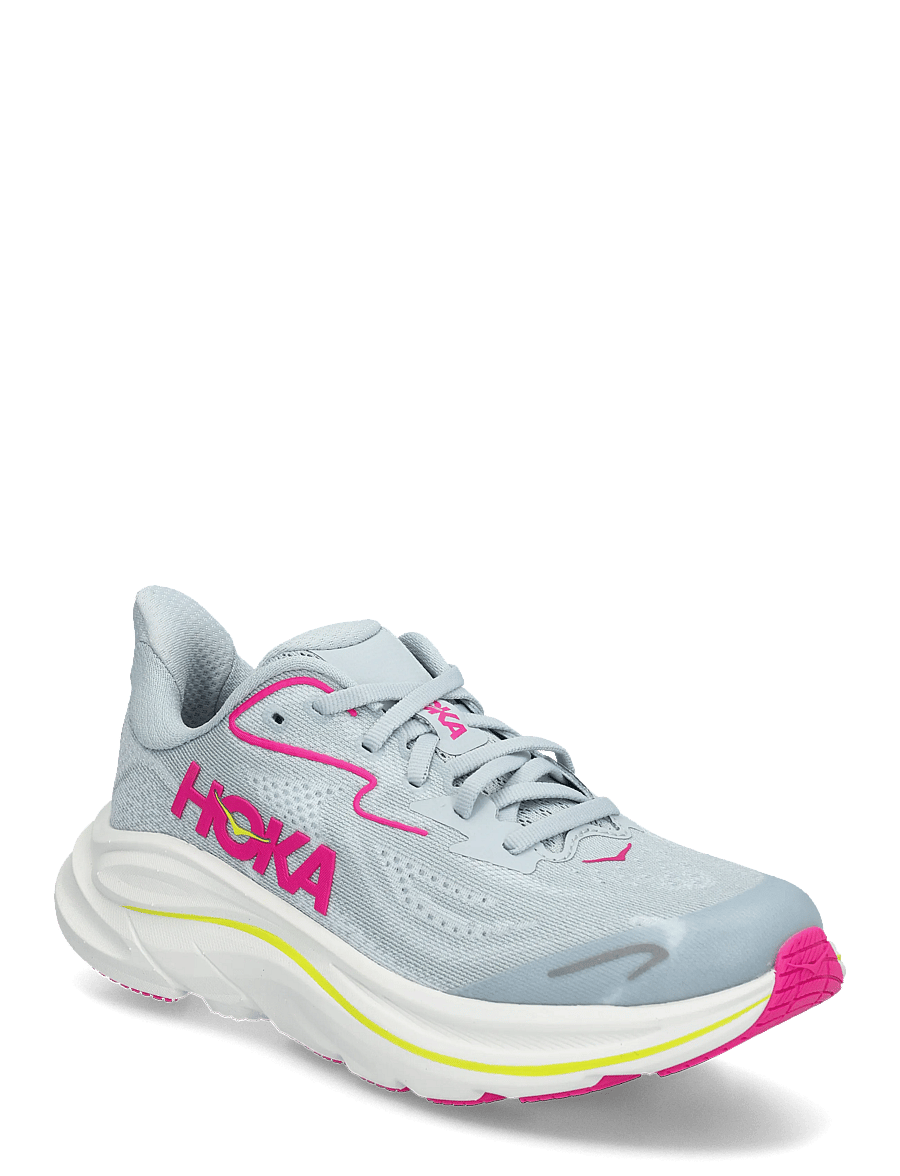 HOKA - Y CLIFTON 10 YOUTH - laufschuhe - overcast / neon dragonfruit - 0