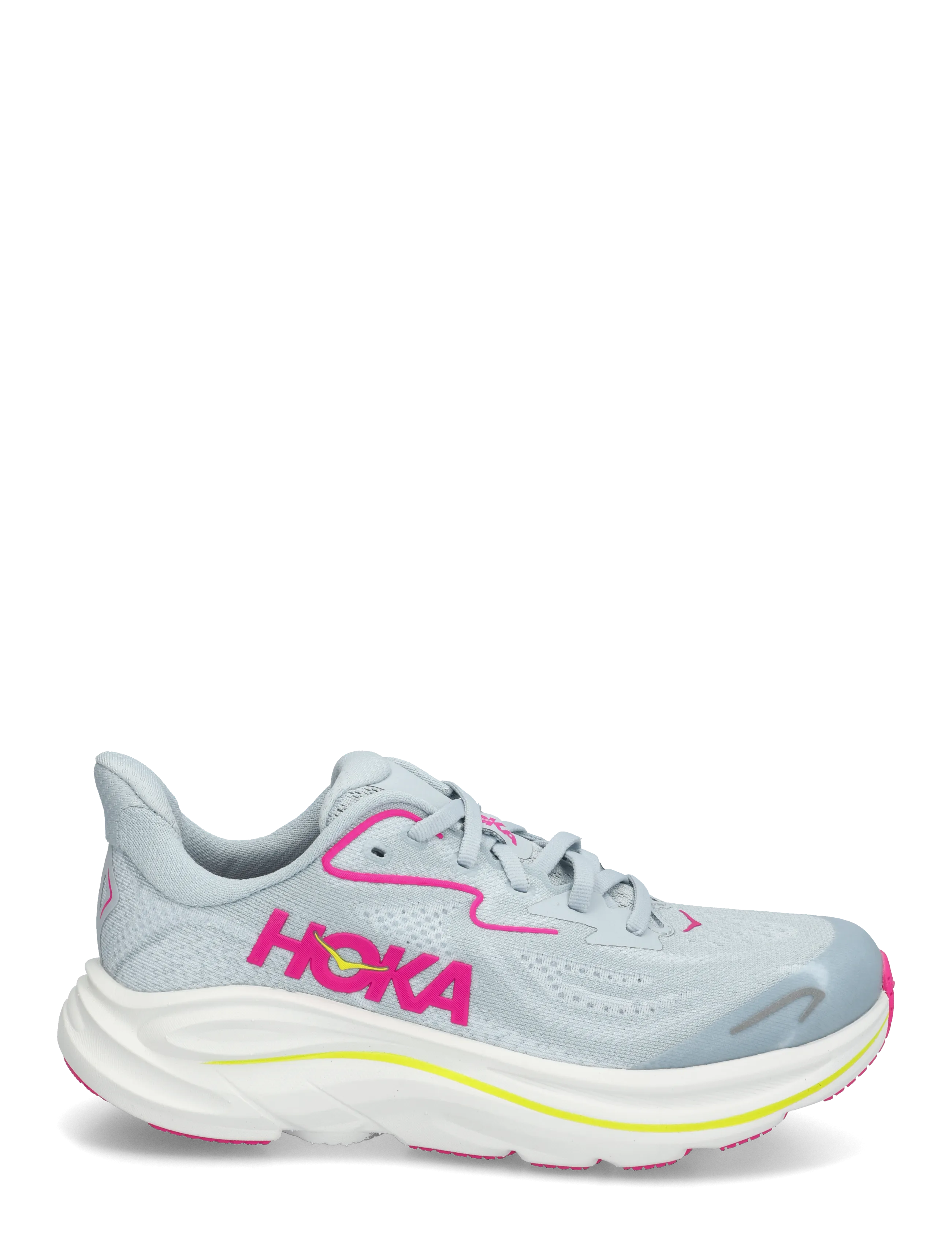 HOKA - Y CLIFTON 10 YOUTH - laufschuhe - overcast / neon dragonfruit - 1