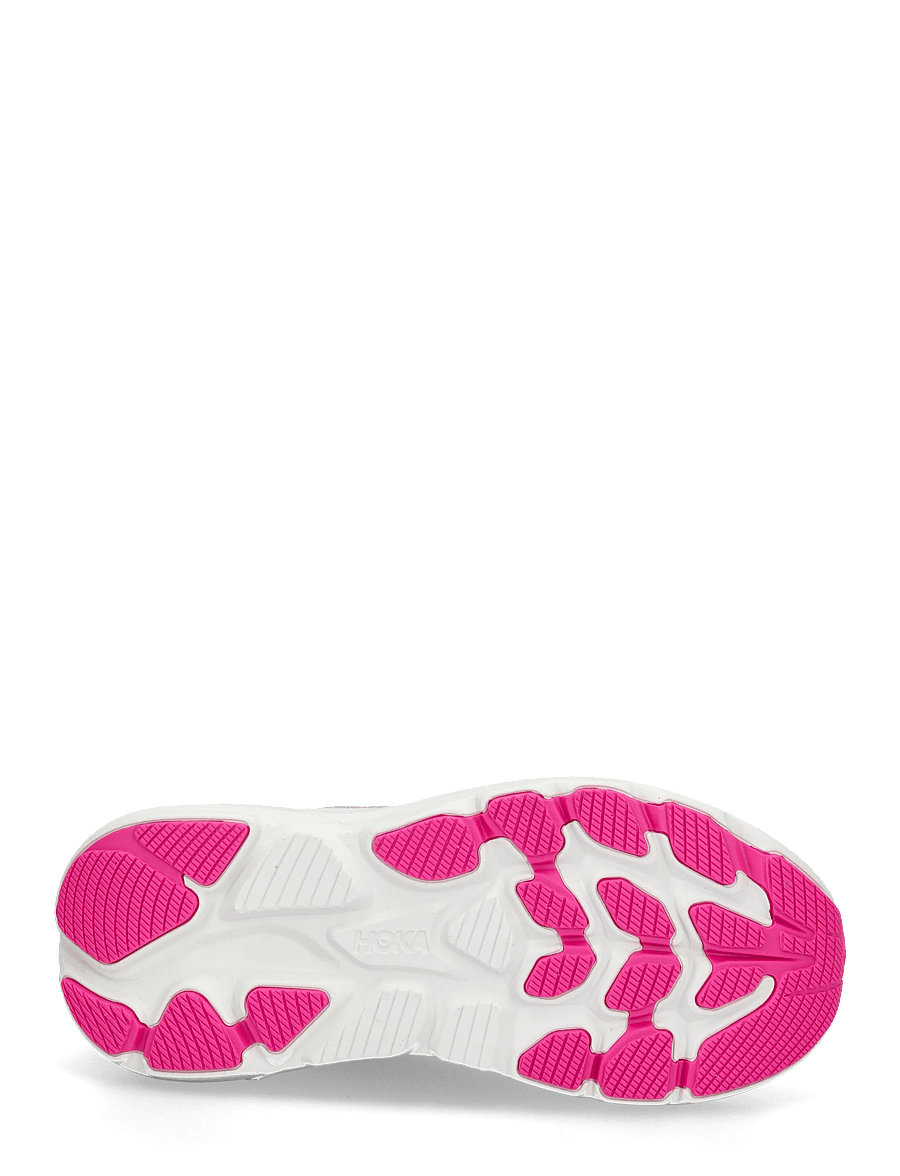 HOKA - Y CLIFTON 10 YOUTH - laufschuhe - overcast / neon dragonfruit - 4