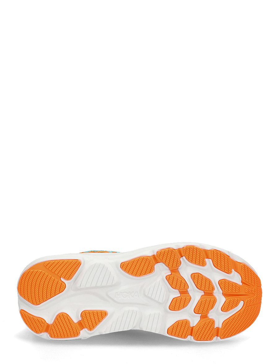 HOKA - Y CLIFTON 10 YOUTH - löparskor - night glow blue / electric aqua - 4