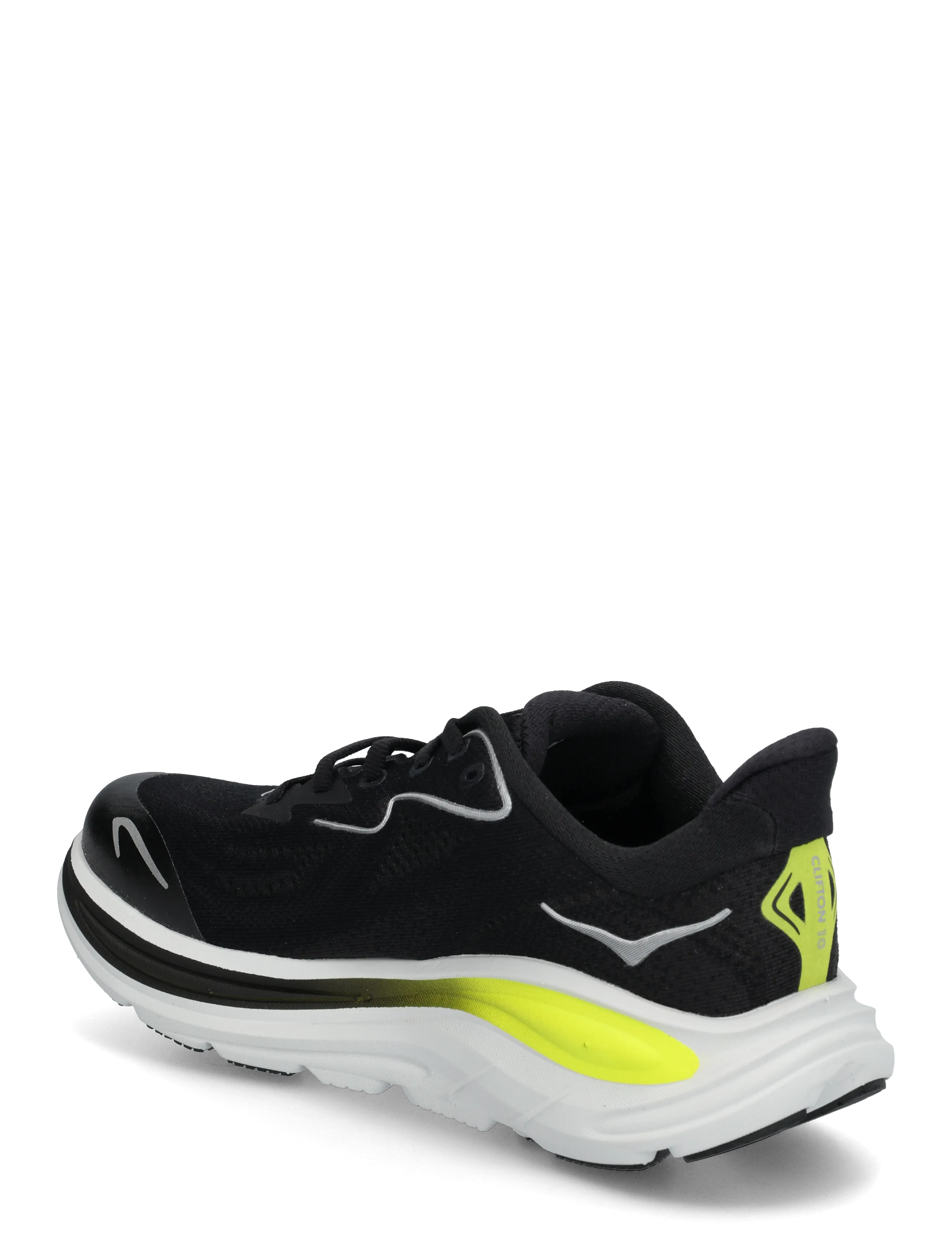 HOKA - Y CLIFTON 10 YOUTH - löparskor - black / cosmic grey - 2