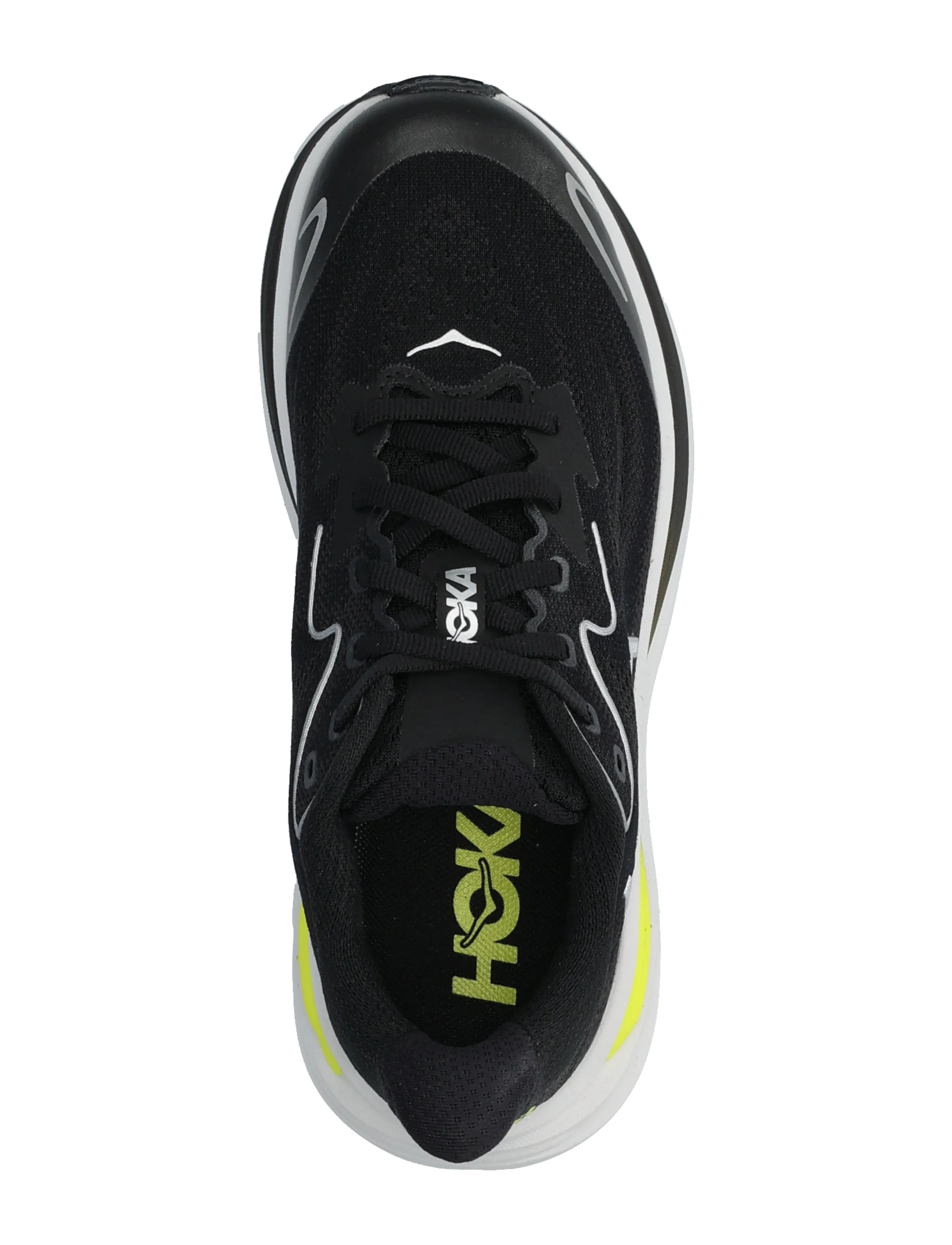 HOKA - Y CLIFTON 10 YOUTH - löparskor - black / cosmic grey - 3