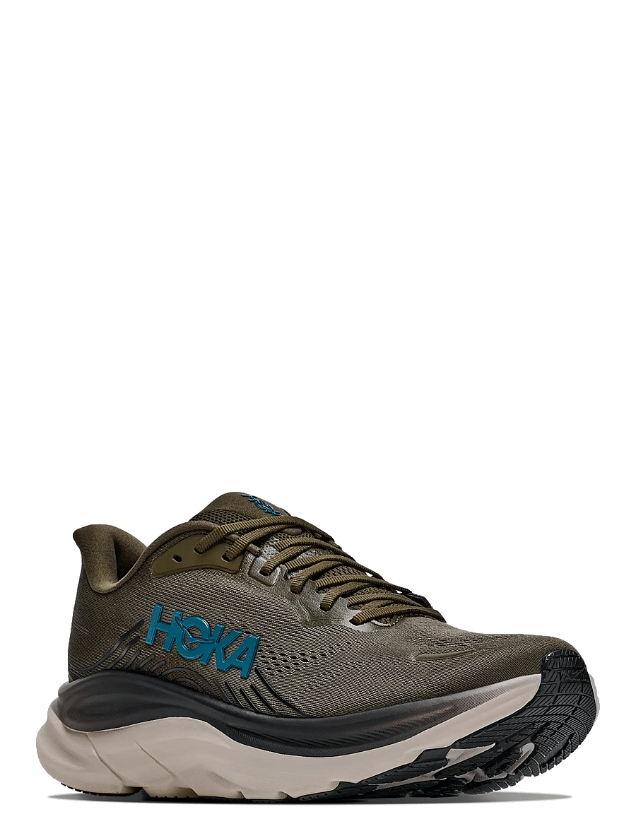 HOKA - M CLIFTON 11 - laufschuhe - antique olive / river rock gre - 0