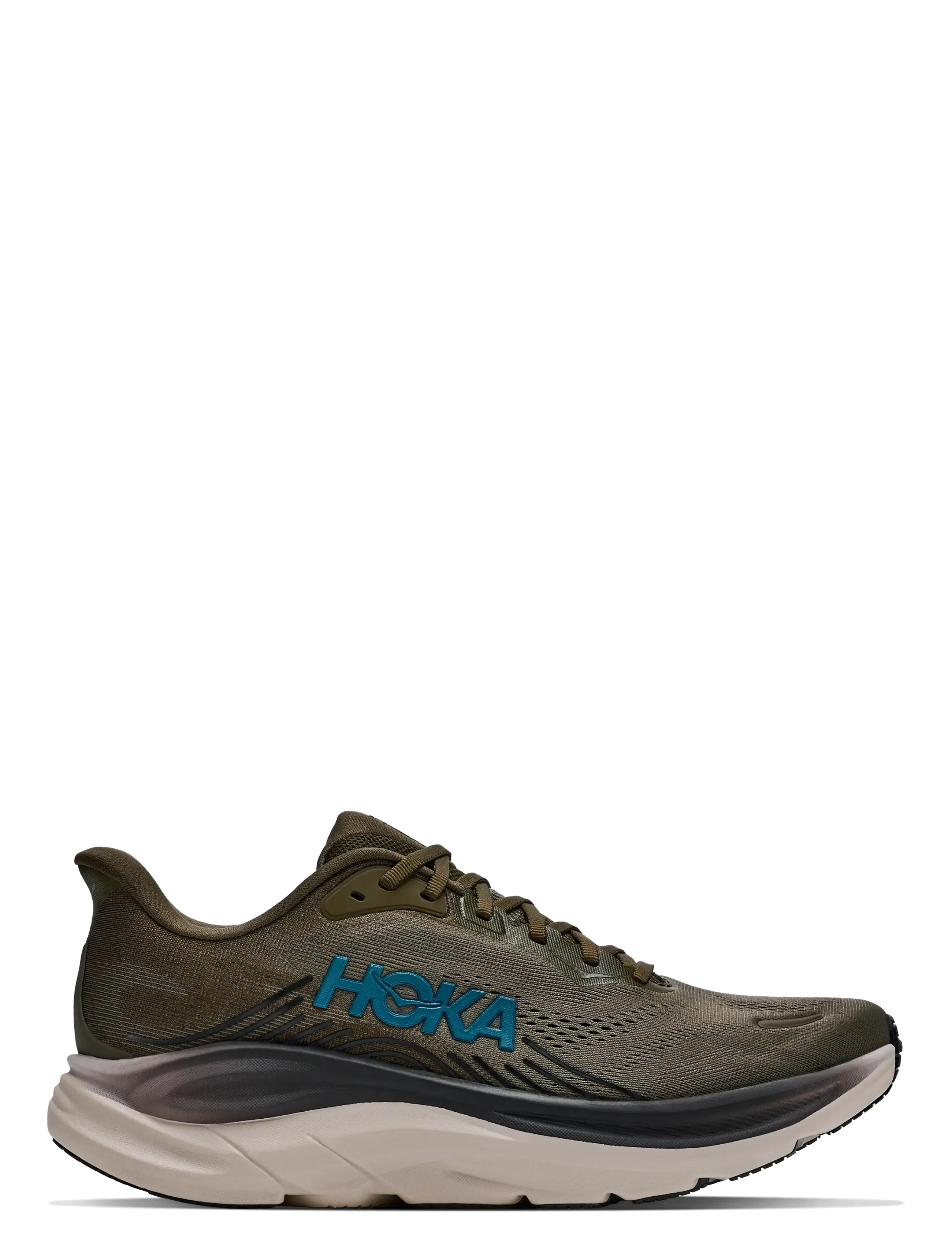 HOKA - M CLIFTON 11 - laufschuhe - antique olive / river rock gre - 1