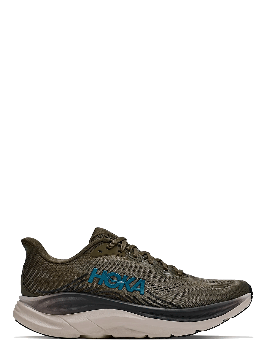 HOKA - M CLIFTON 11 - laufschuhe - antique olive / river rock gre - 1