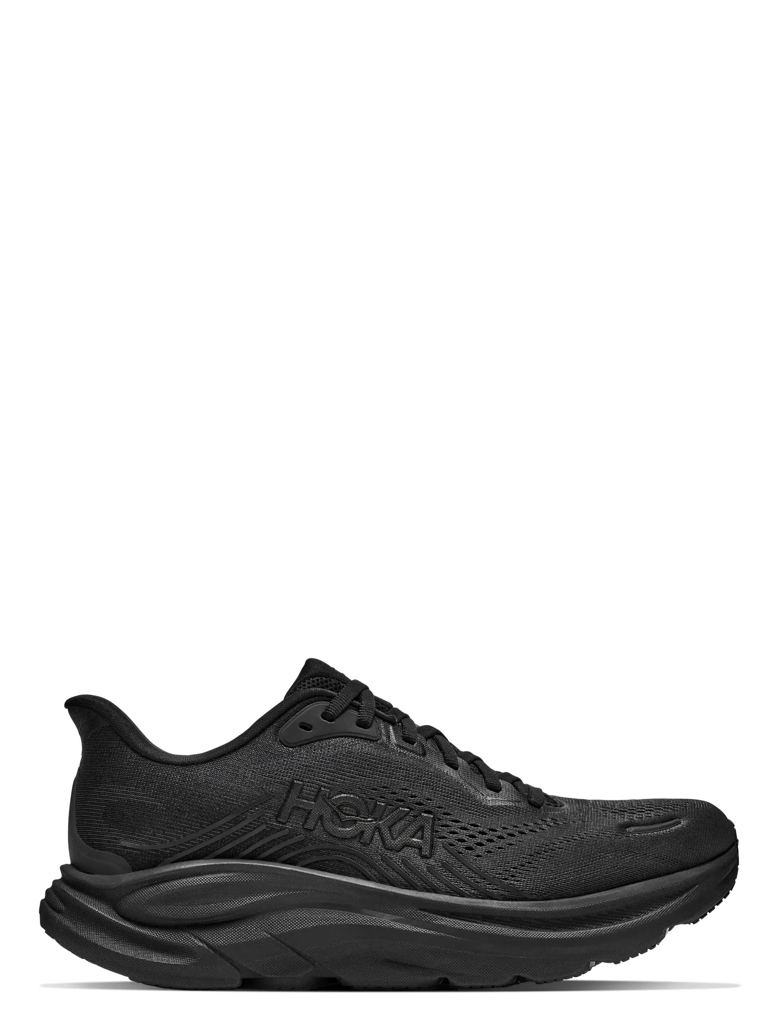 HOKA - M CLIFTON 11 - laufschuhe - black / black - 1