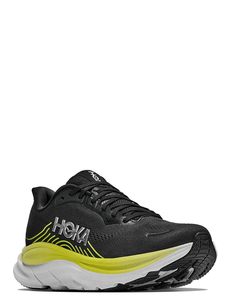 HOKA - M CLIFTON 11 - laufschuhe - black / cosmic grey - 0