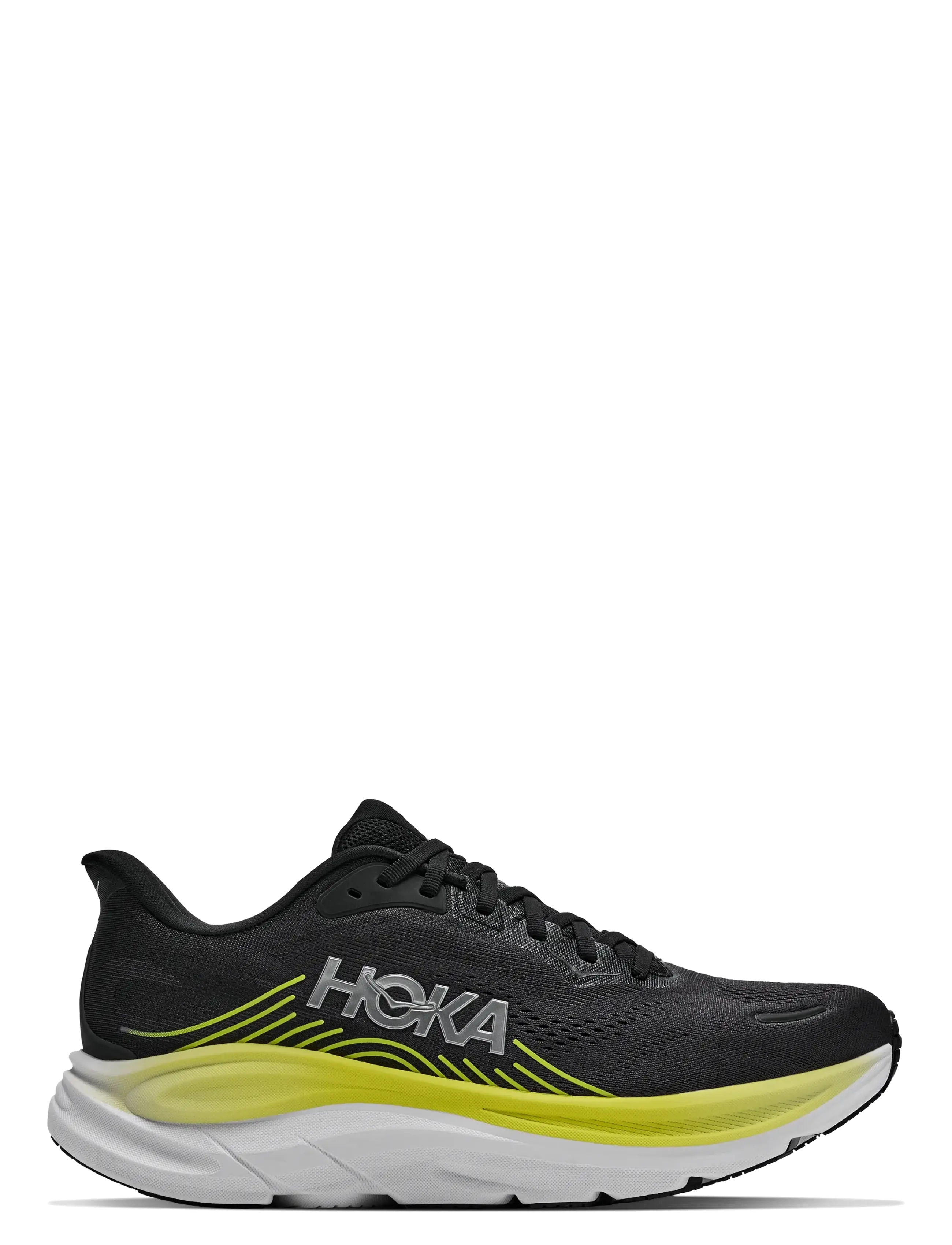 HOKA - M CLIFTON 11 - laufschuhe - black / cosmic grey - 1