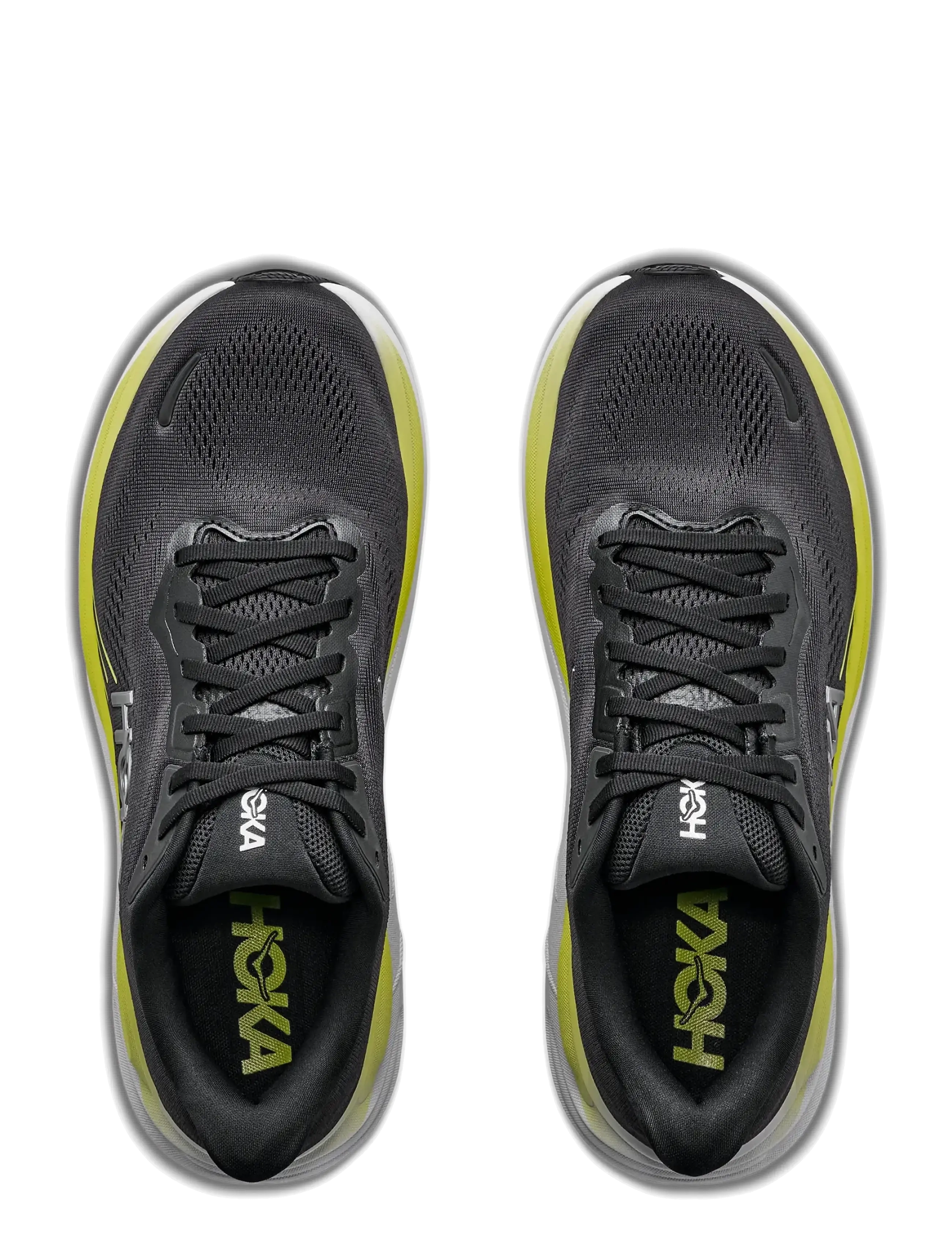 HOKA - M CLIFTON 11 - laufschuhe - black / cosmic grey - 2