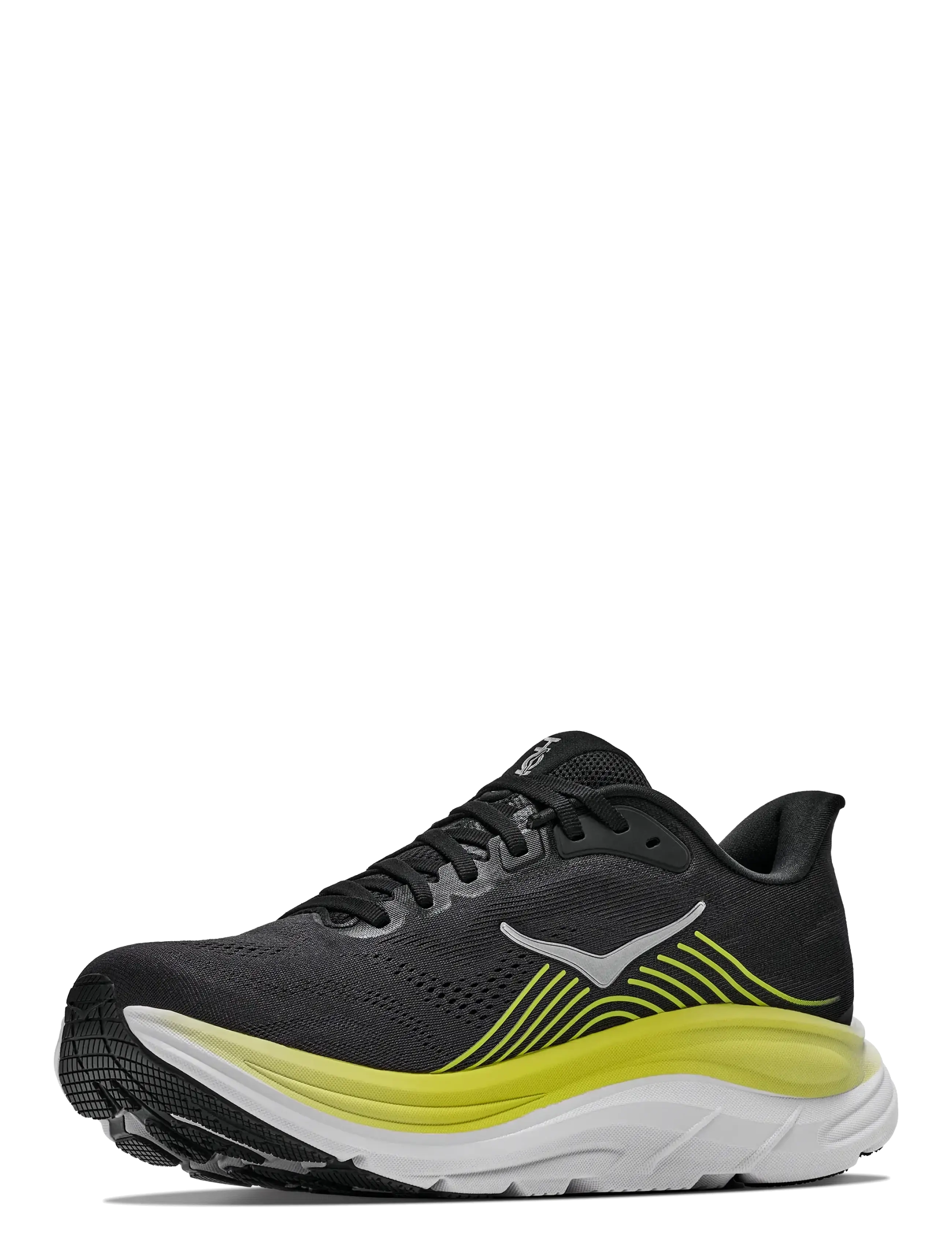 HOKA - M CLIFTON 11 - laufschuhe - black / cosmic grey - 3