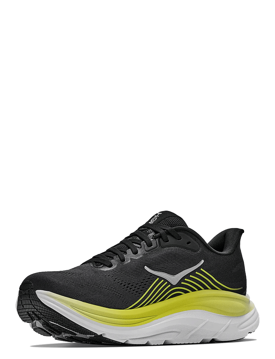 HOKA - M CLIFTON 11 - laufschuhe - black / cosmic grey - 3