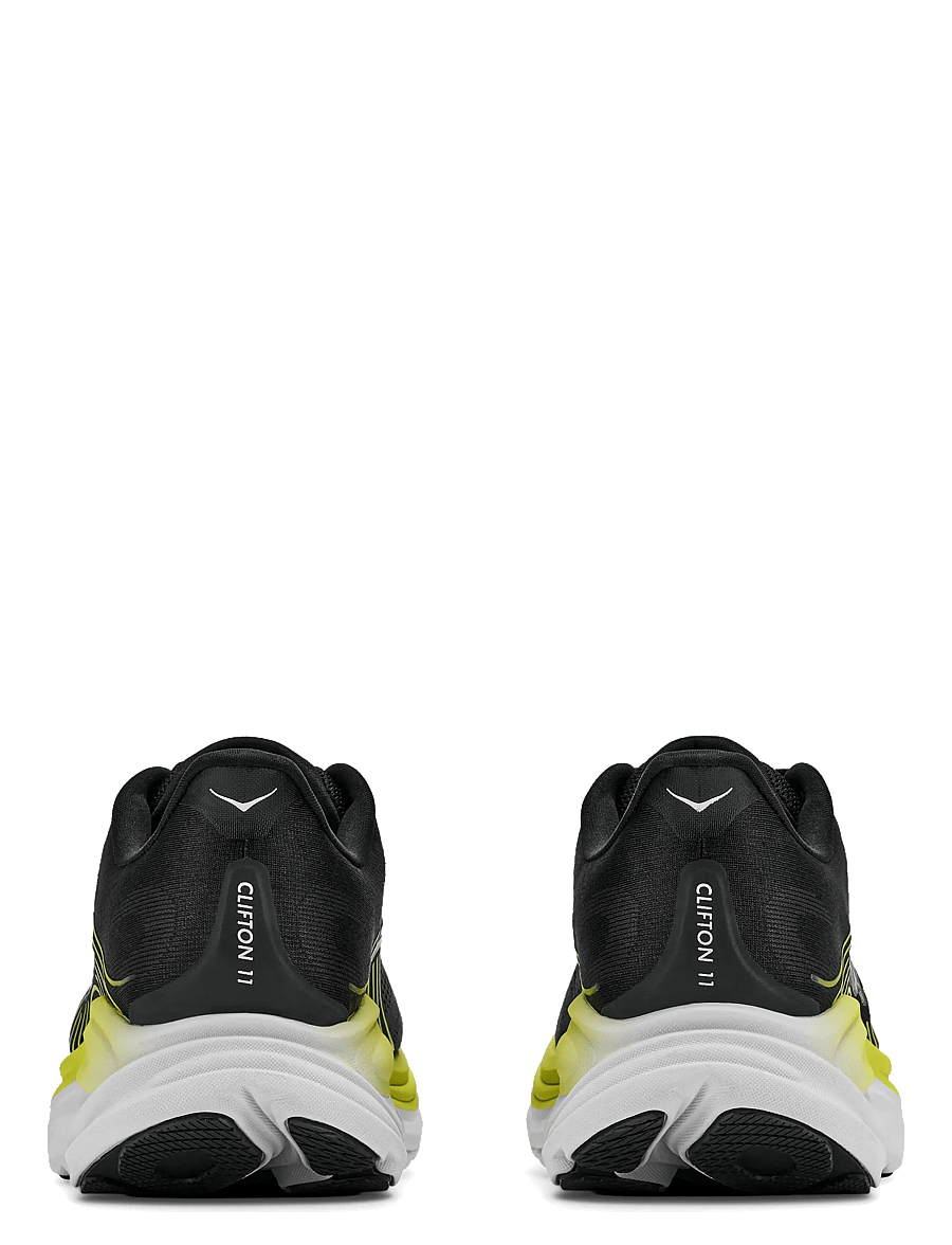 HOKA - M CLIFTON 11 - laufschuhe - black / cosmic grey - 5