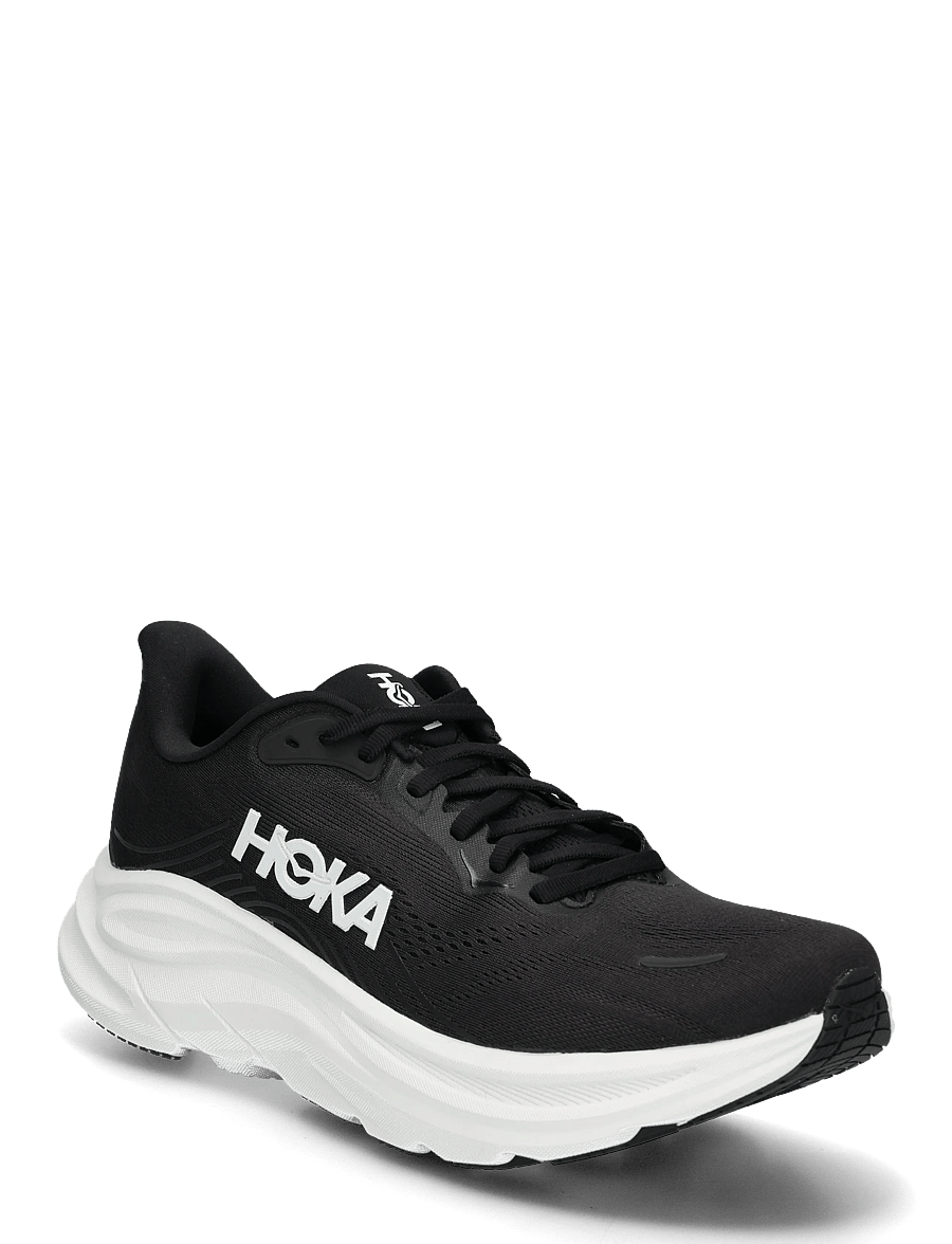HOKA - M CLIFTON 11 - laufschuhe - black / white - 0