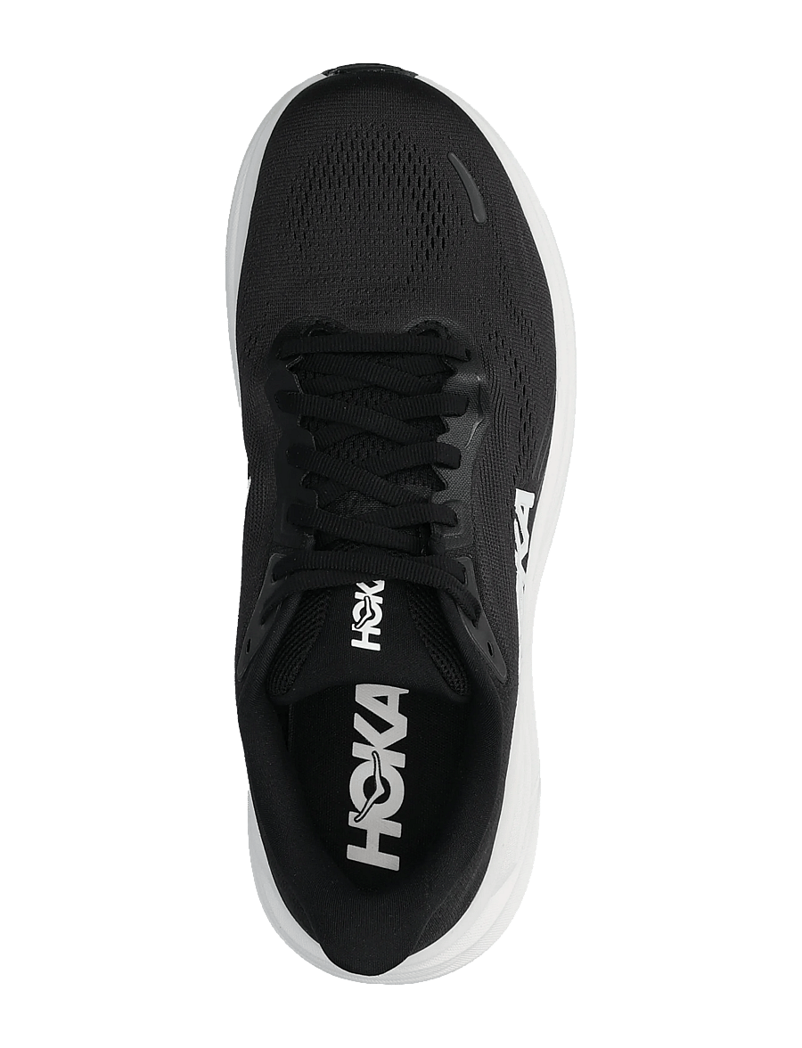 HOKA - M CLIFTON 11 - laufschuhe - black / white - 3