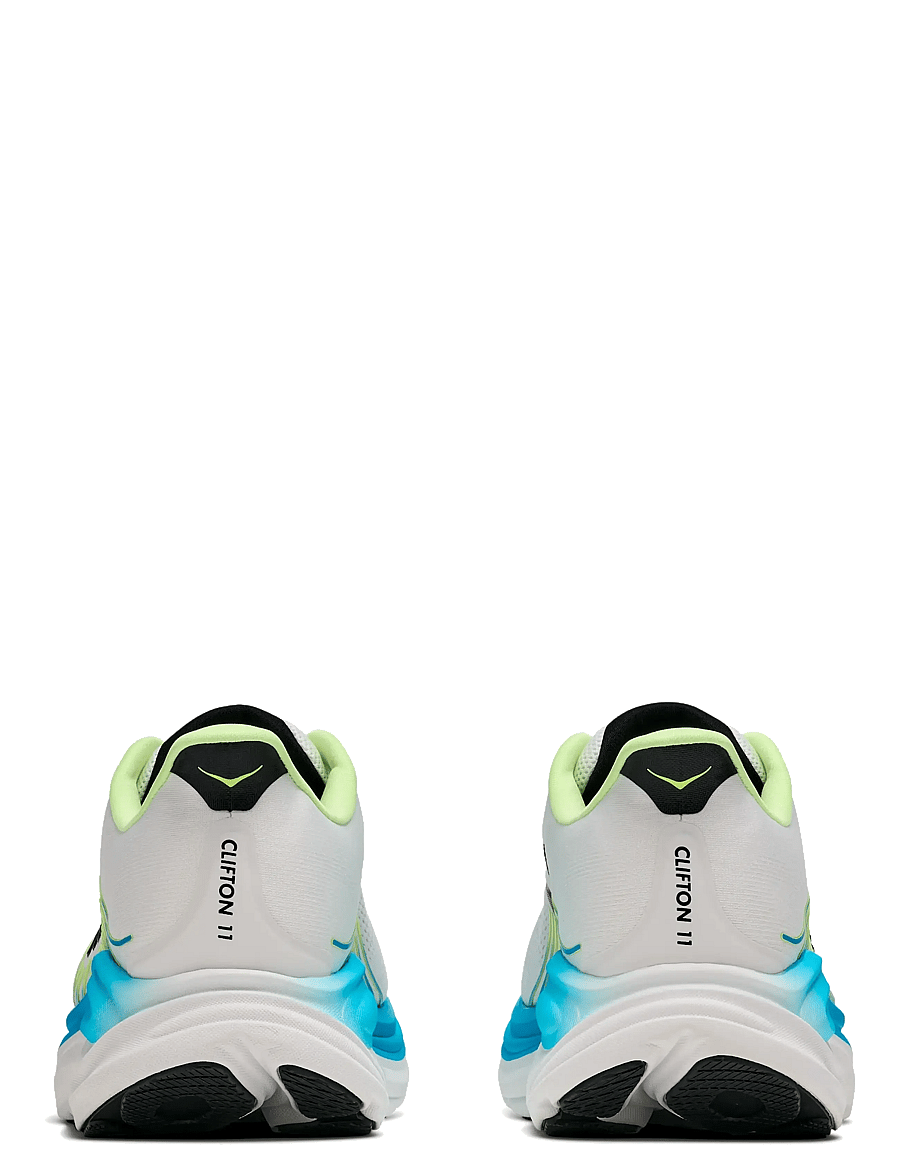 HOKA - M CLIFTON 11 - laufschuhe - frost / black - 5