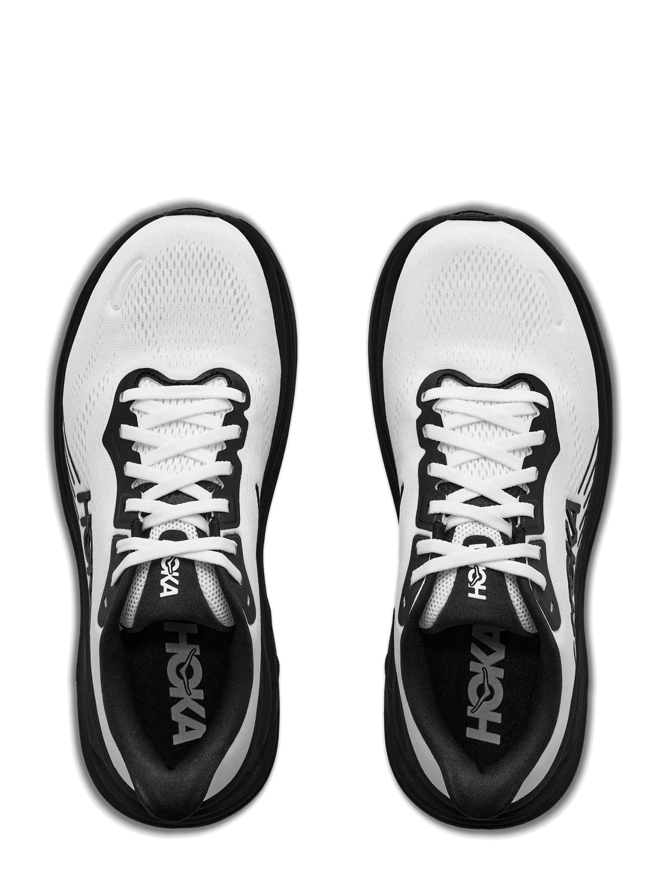 HOKA - M CLIFTON 11 - løbesko - white / black - 2