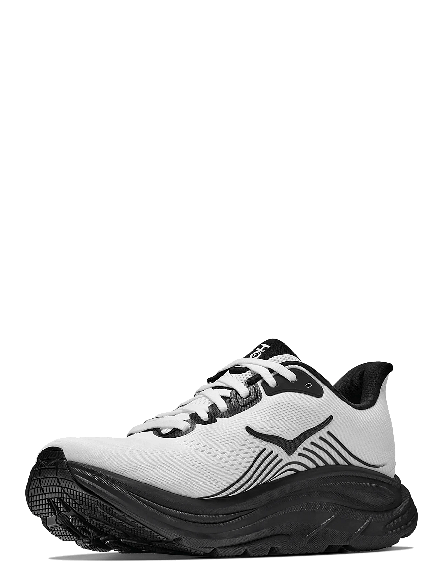 HOKA - M CLIFTON 11 - løbesko - white / black - 3