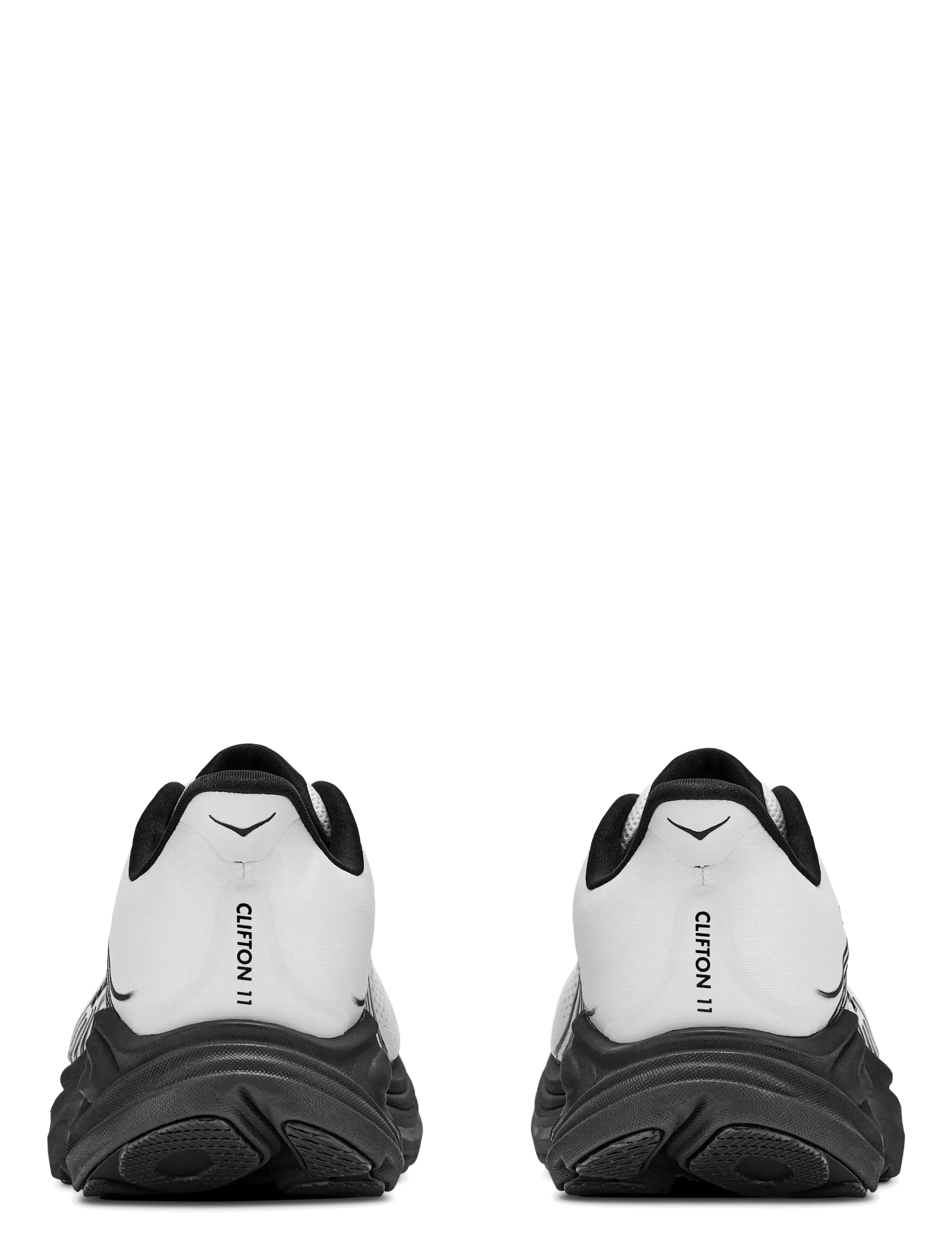 HOKA - M CLIFTON 11 - løbesko - white / black - 5