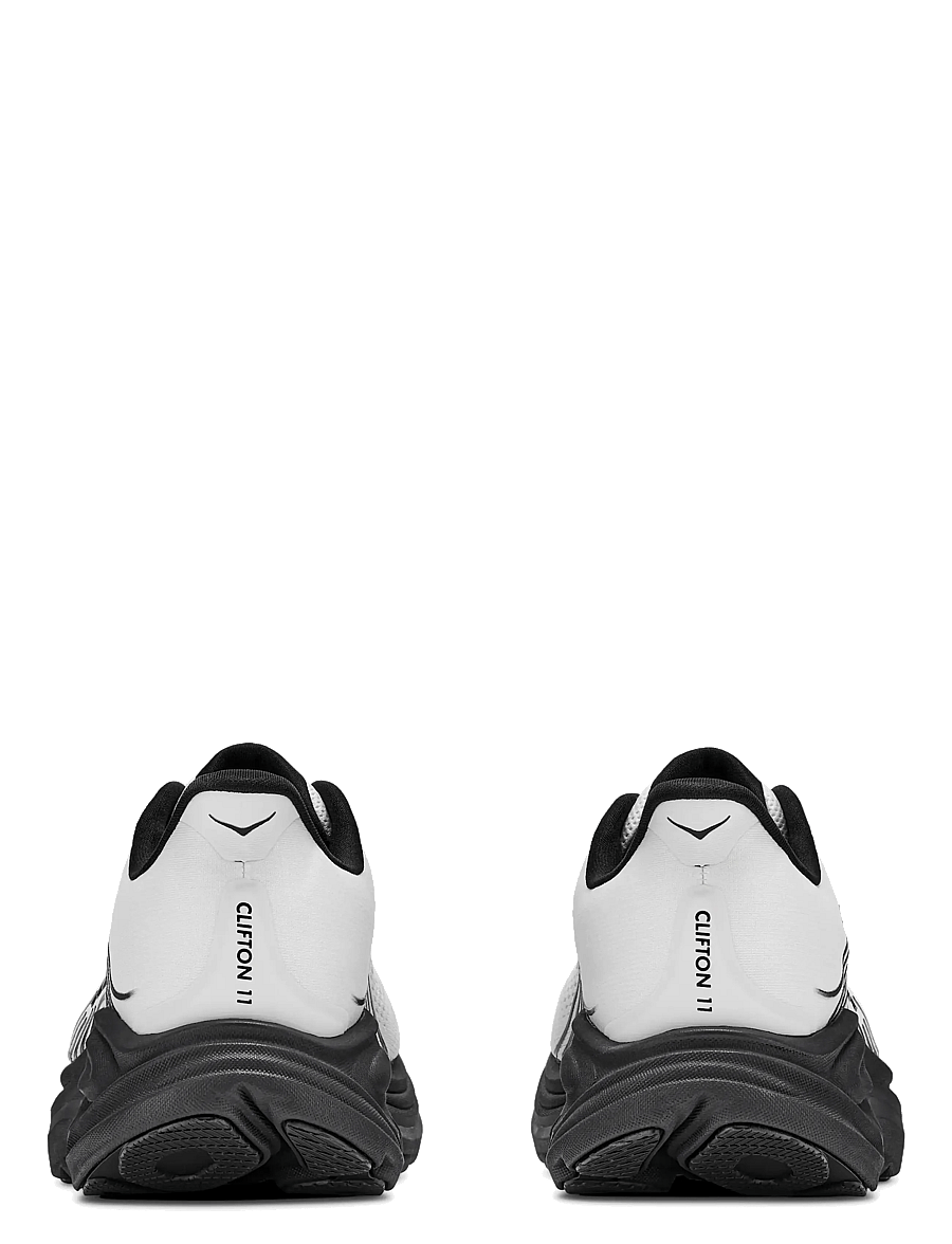 HOKA - M CLIFTON 11 - løbesko - white / black - 5