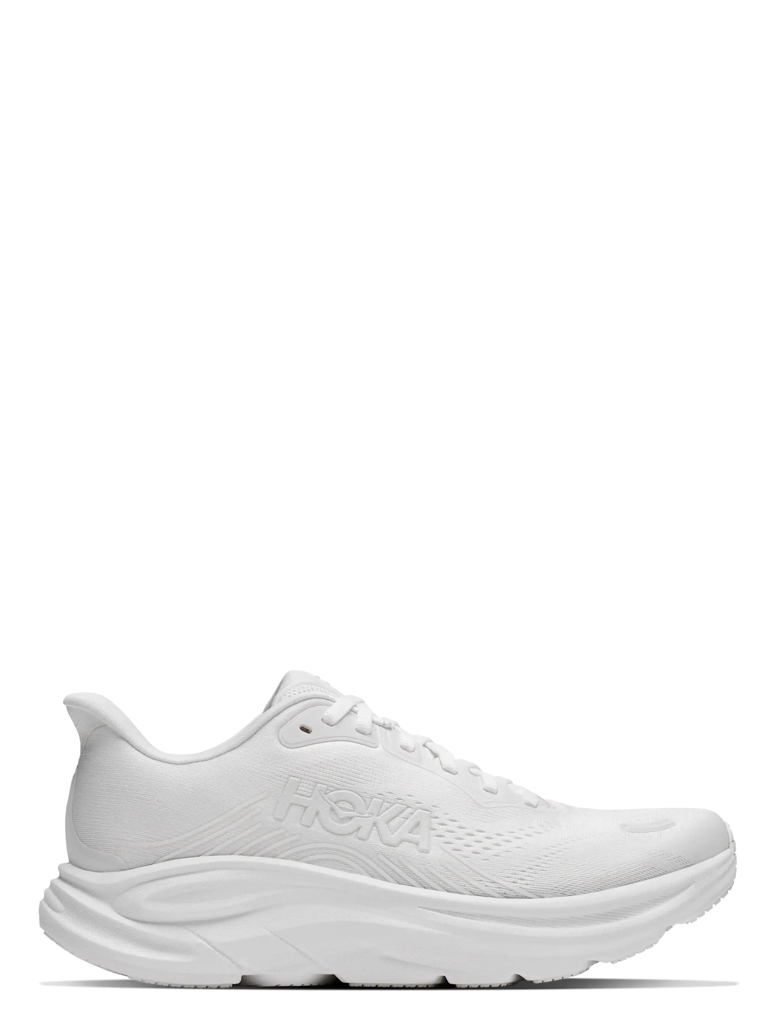 HOKA - M CLIFTON 11 - laufschuhe - white / white - 1