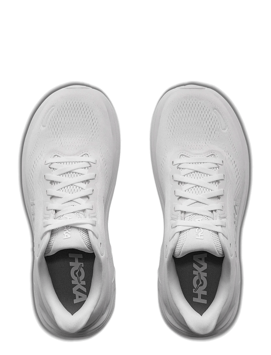 HOKA - M CLIFTON 11 - laufschuhe - white / white - 2