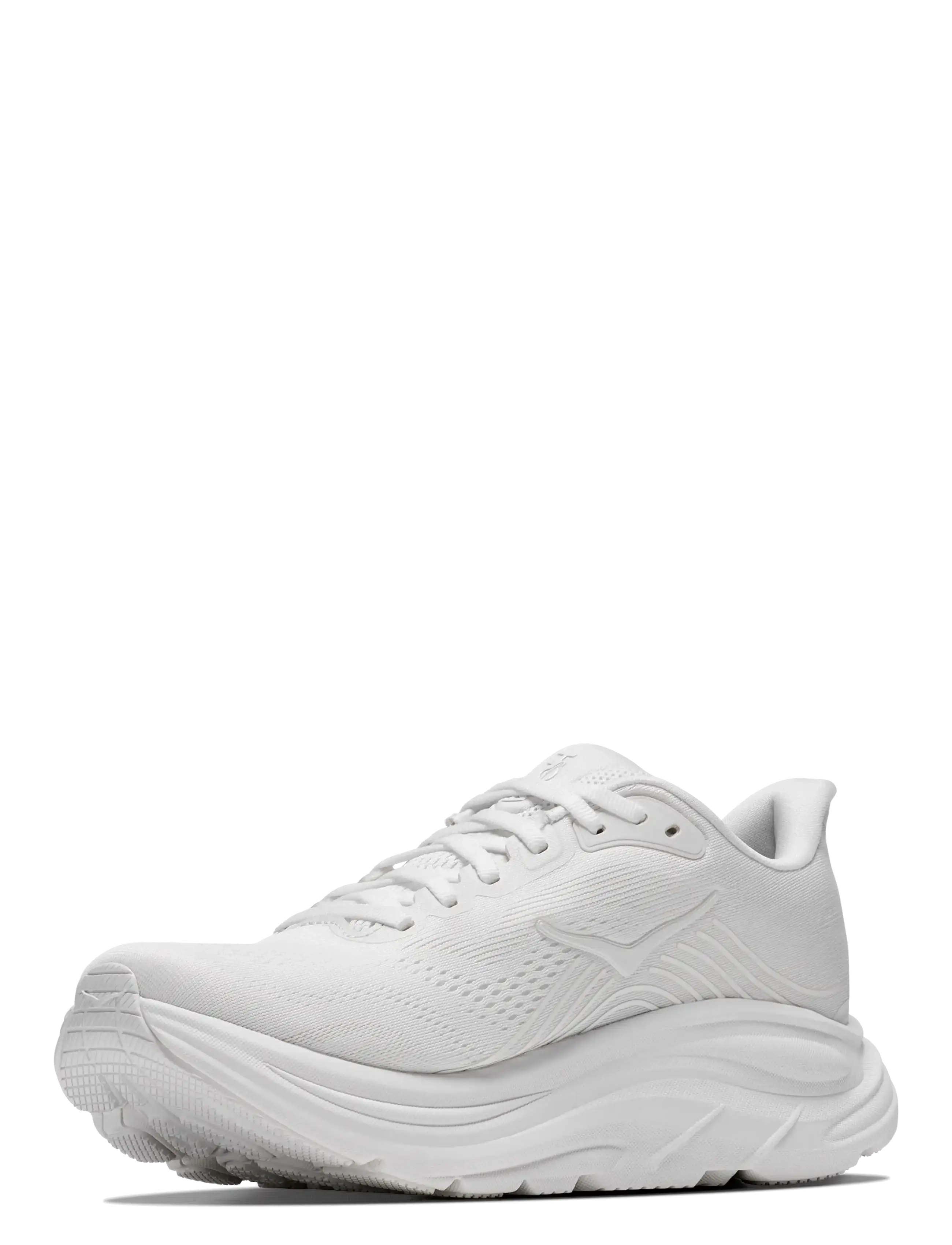 HOKA - M CLIFTON 11 - laufschuhe - white / white - 3