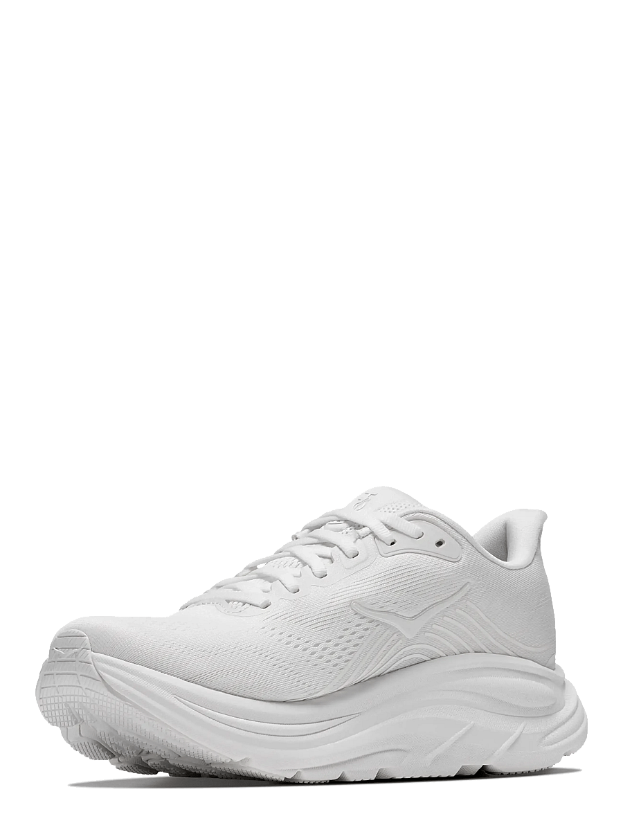 HOKA - M CLIFTON 11 - laufschuhe - white / white - 3