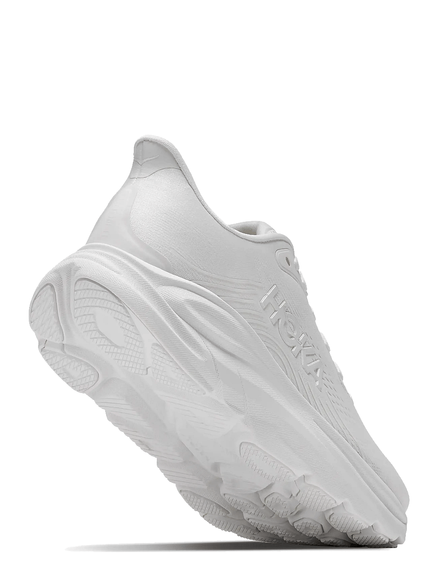 HOKA - M CLIFTON 11 - laufschuhe - white / white - 4
