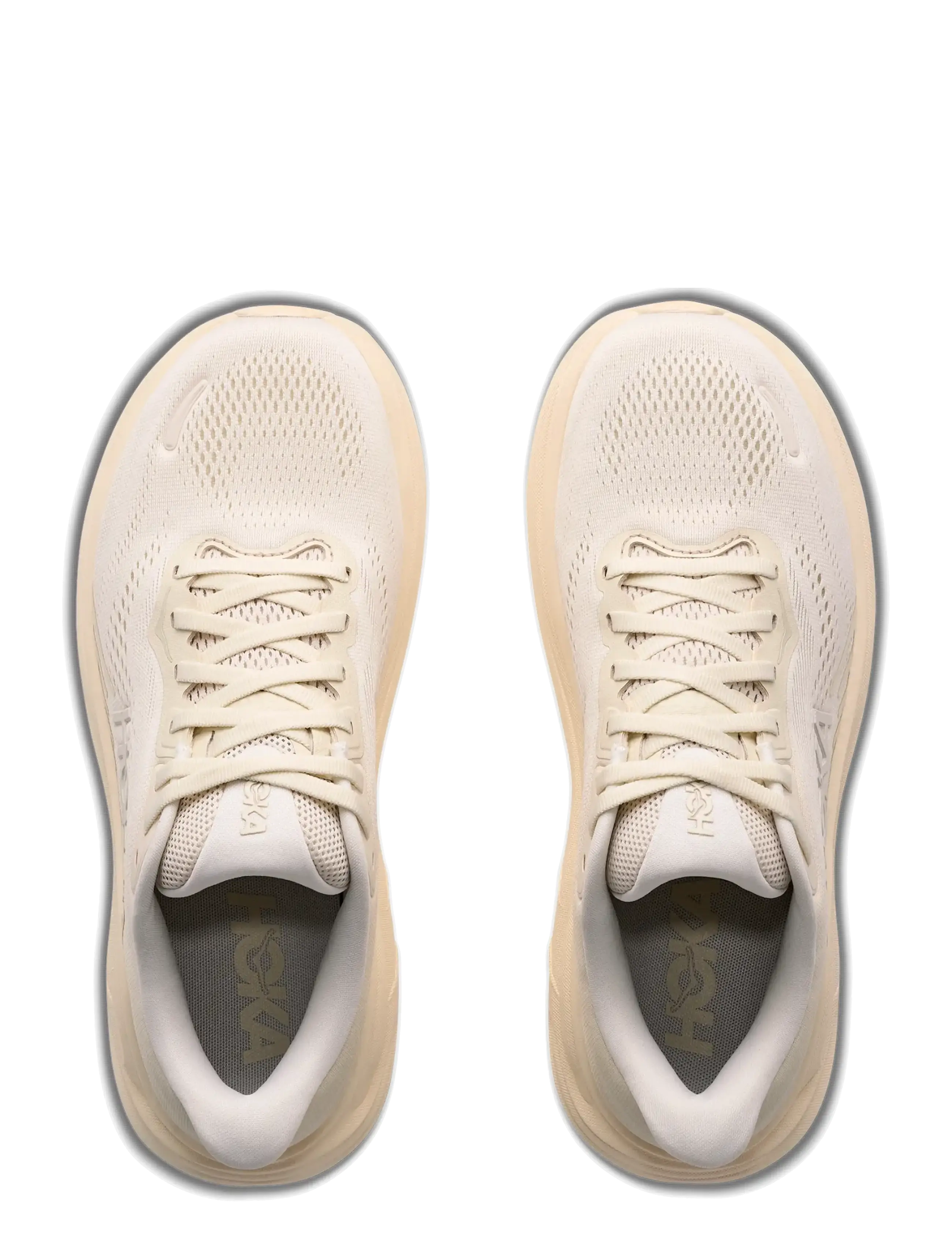 HOKA - W CLIFTON 11 - löparskor - alabaster / oat milk - 2