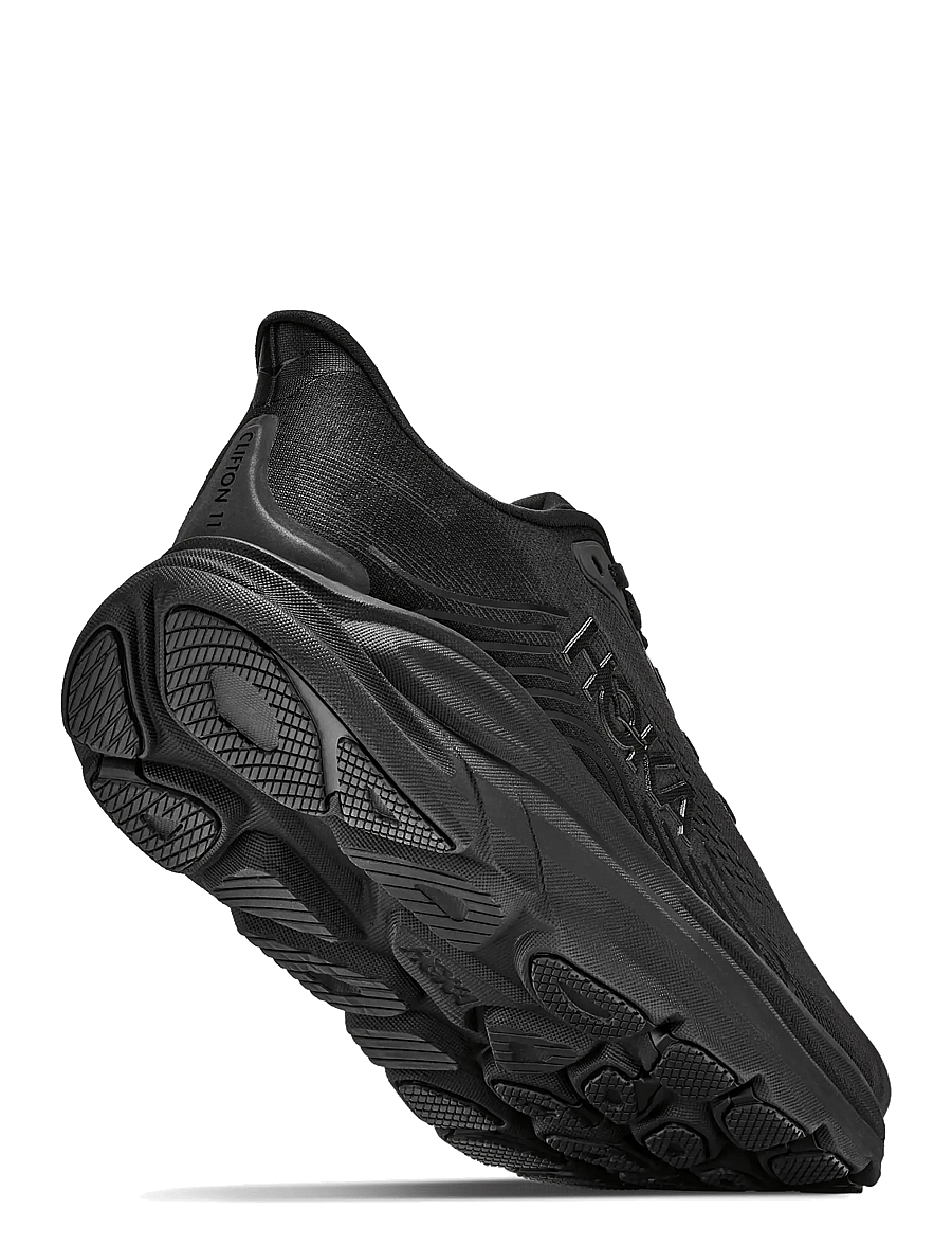 HOKA - W CLIFTON 11 - löparskor - black / black - 4