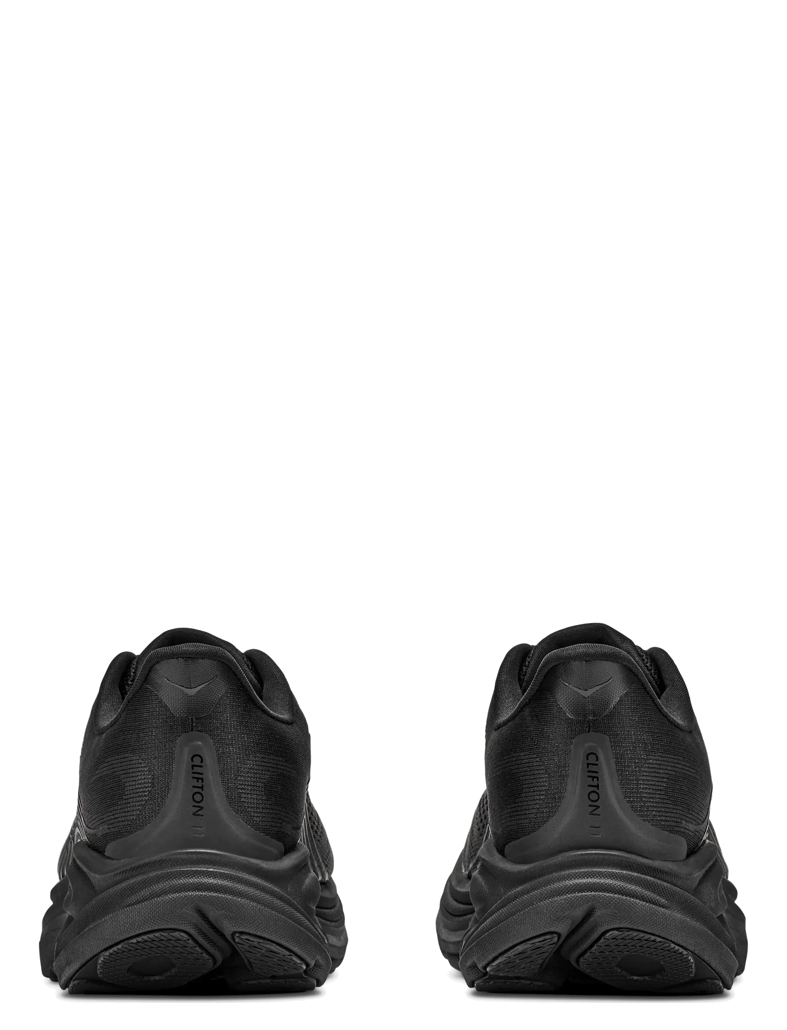 HOKA - W CLIFTON 11 - löparskor - black / black - 5