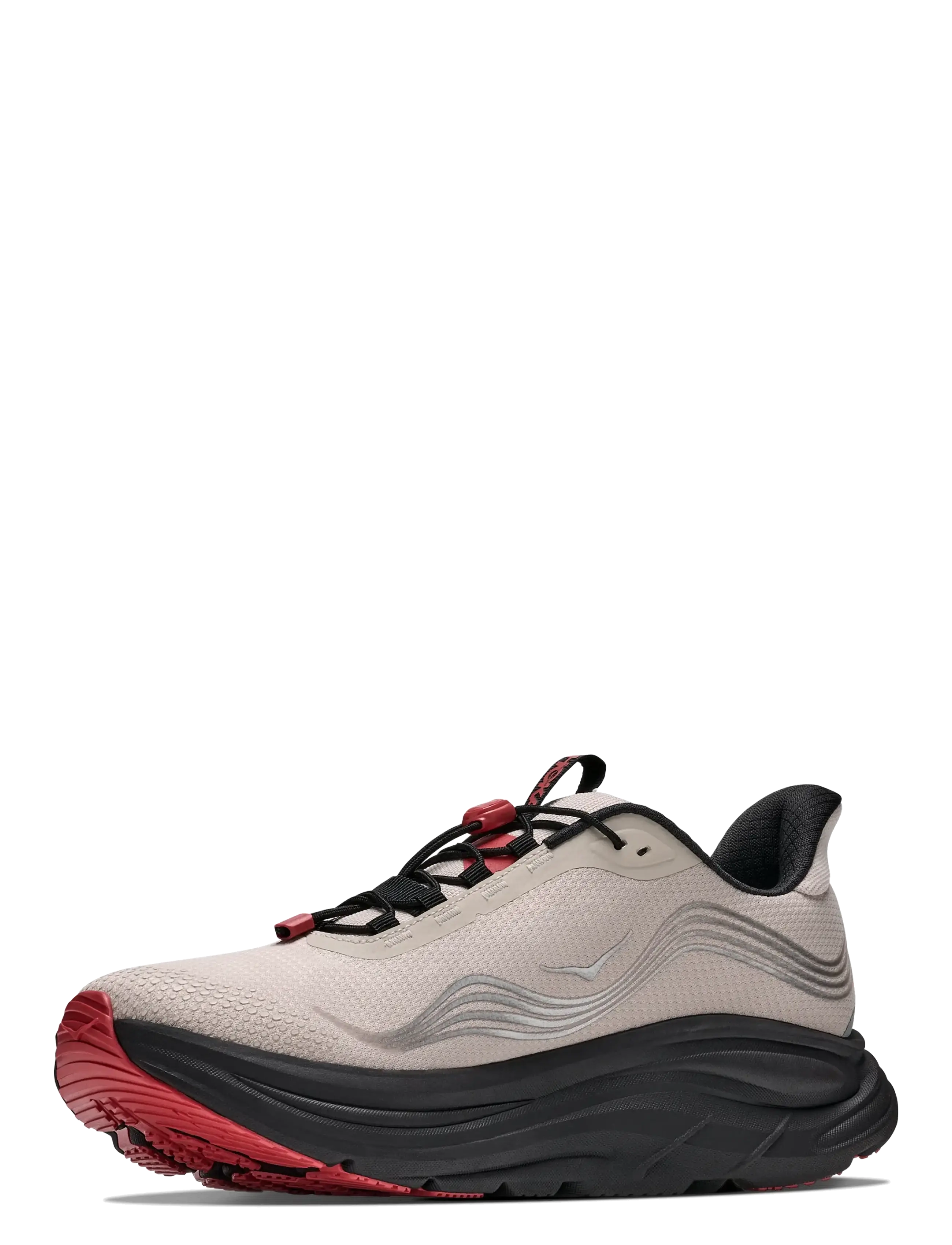 HOKA - M CLIFTON 11 GTX - river rock grey / carbon black - 3