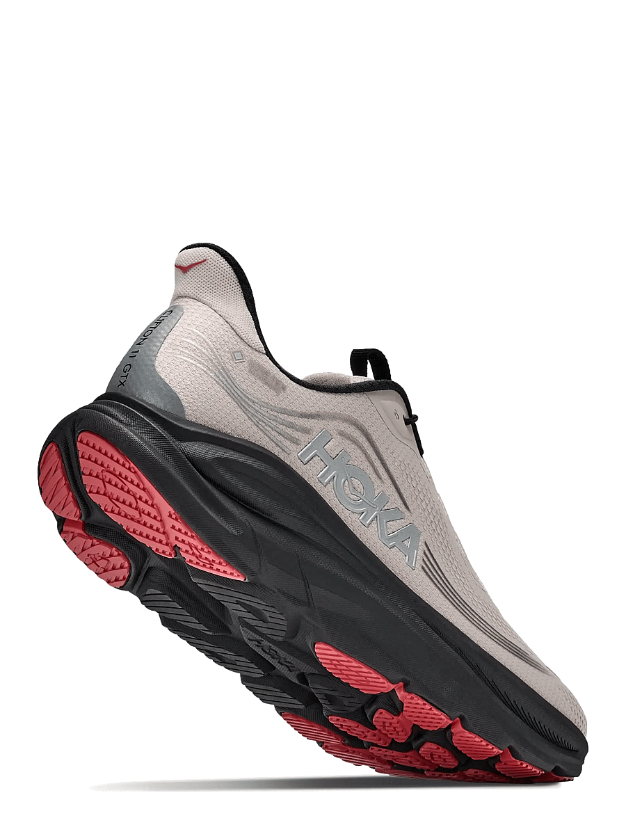 HOKA - M CLIFTON 11 GTX - løbesko - river rock grey / carbon black - 4