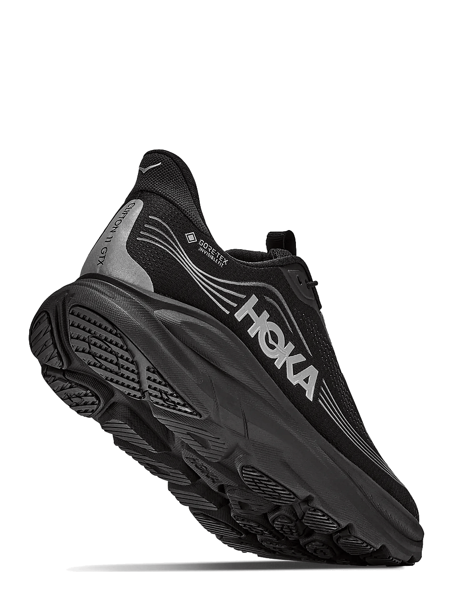 HOKA - Clifton 11 GTX - laufschuhe - black / black - 4