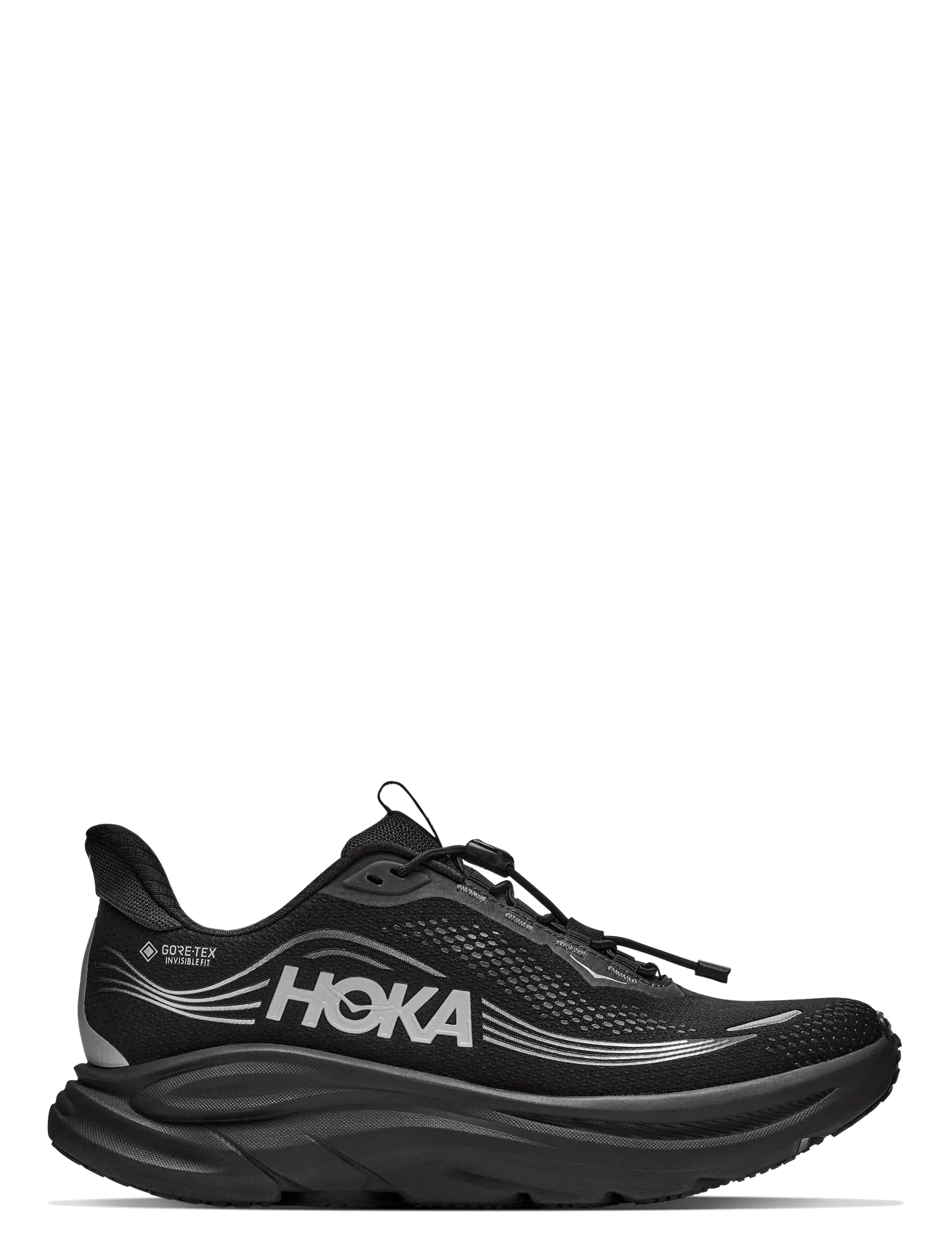 HOKA - W CLIFTON 11 GTX - löparskor - black / black - 1
