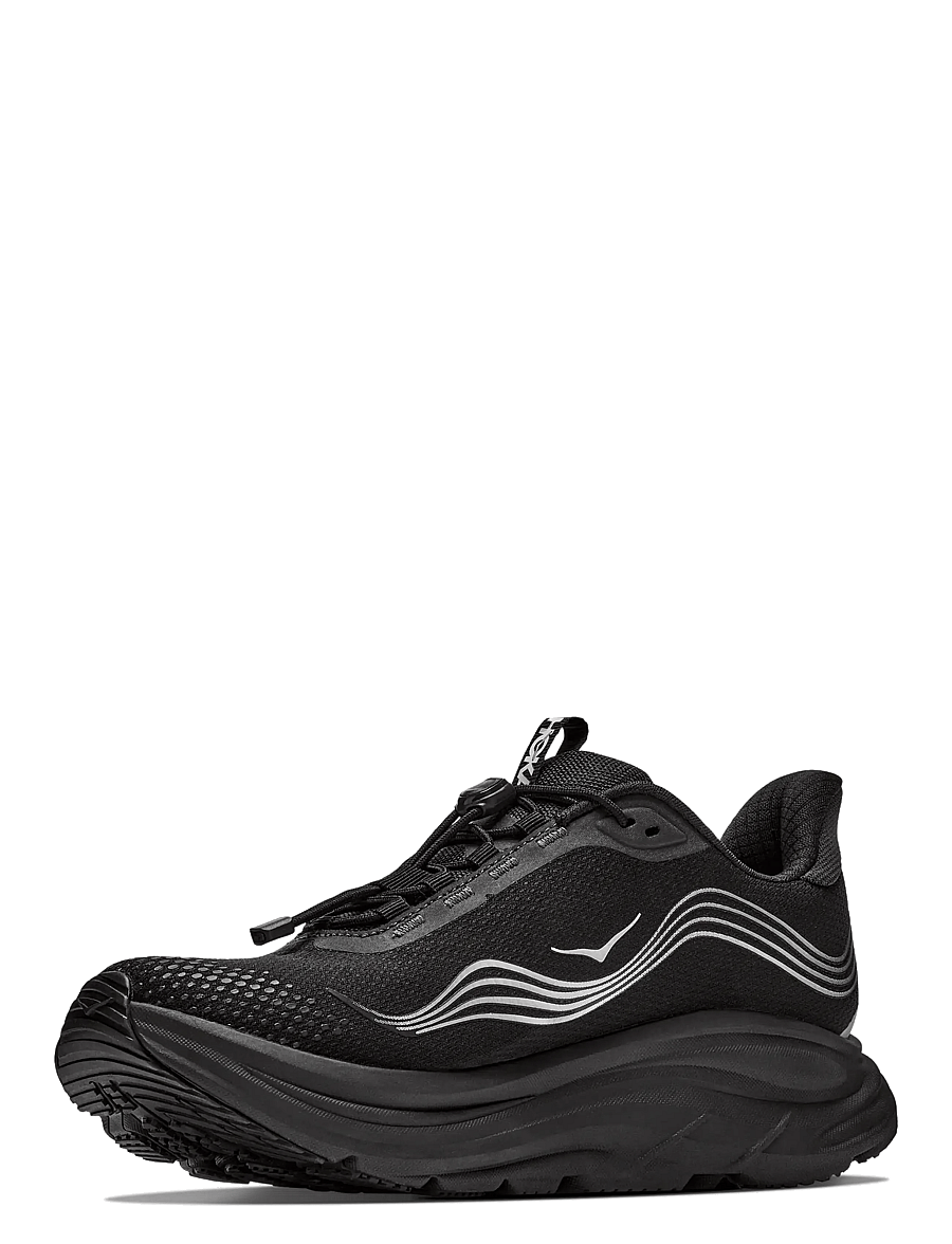 HOKA - W CLIFTON 11 GTX - löparskor - black / black - 3