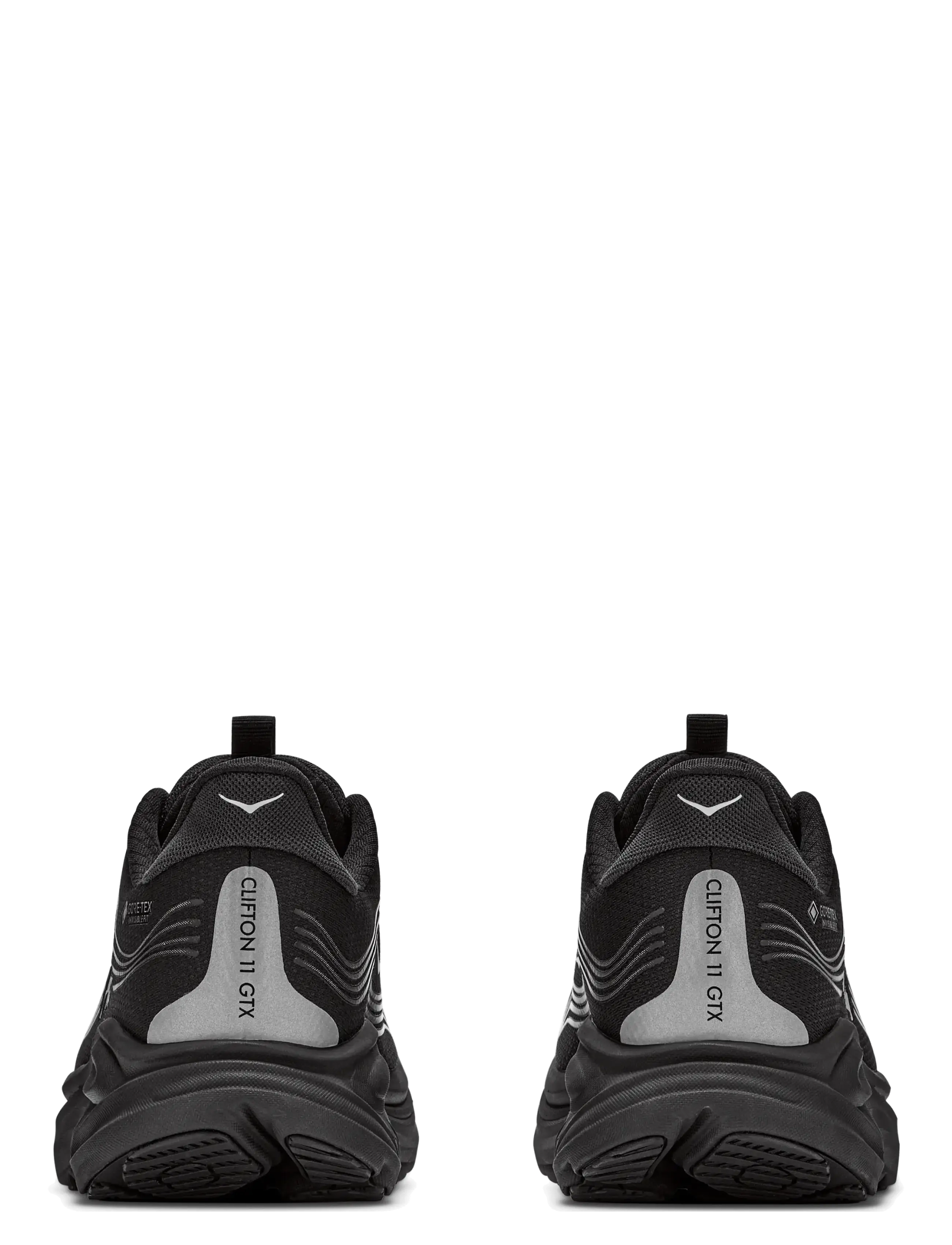 HOKA - W CLIFTON 11 GTX - löparskor - black / black - 5