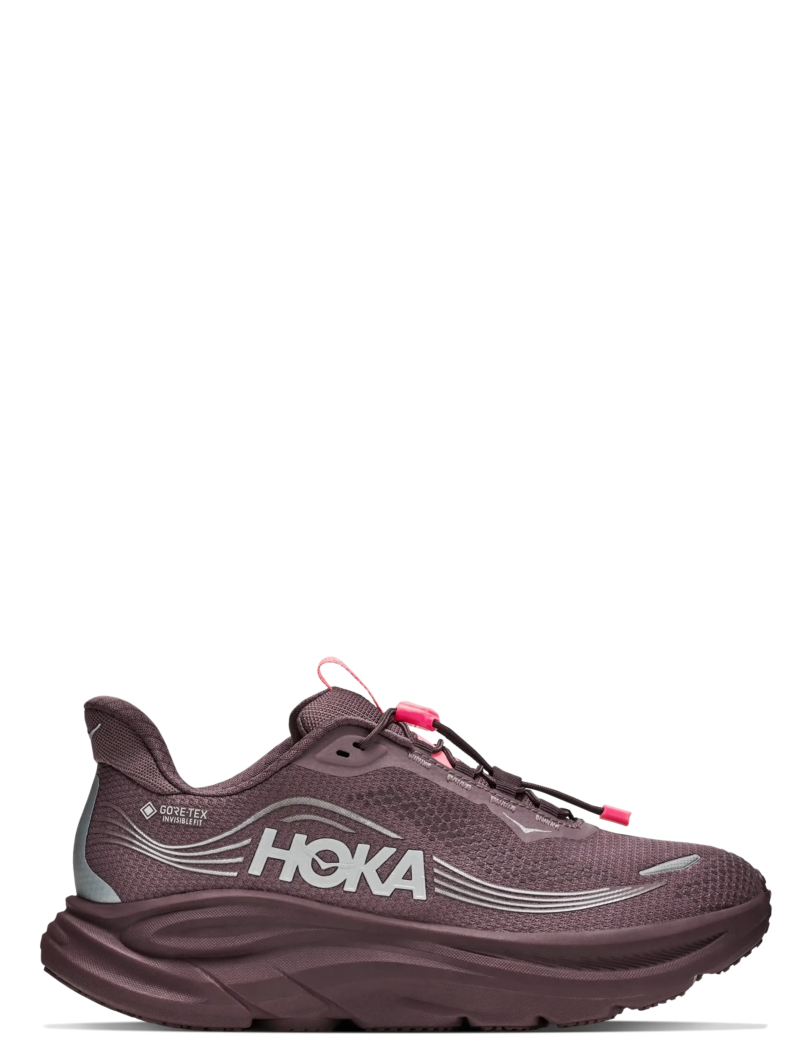 HOKA - W CLIFTON 11 GTX - løbesko - smoky quartz / deep mauve - 1