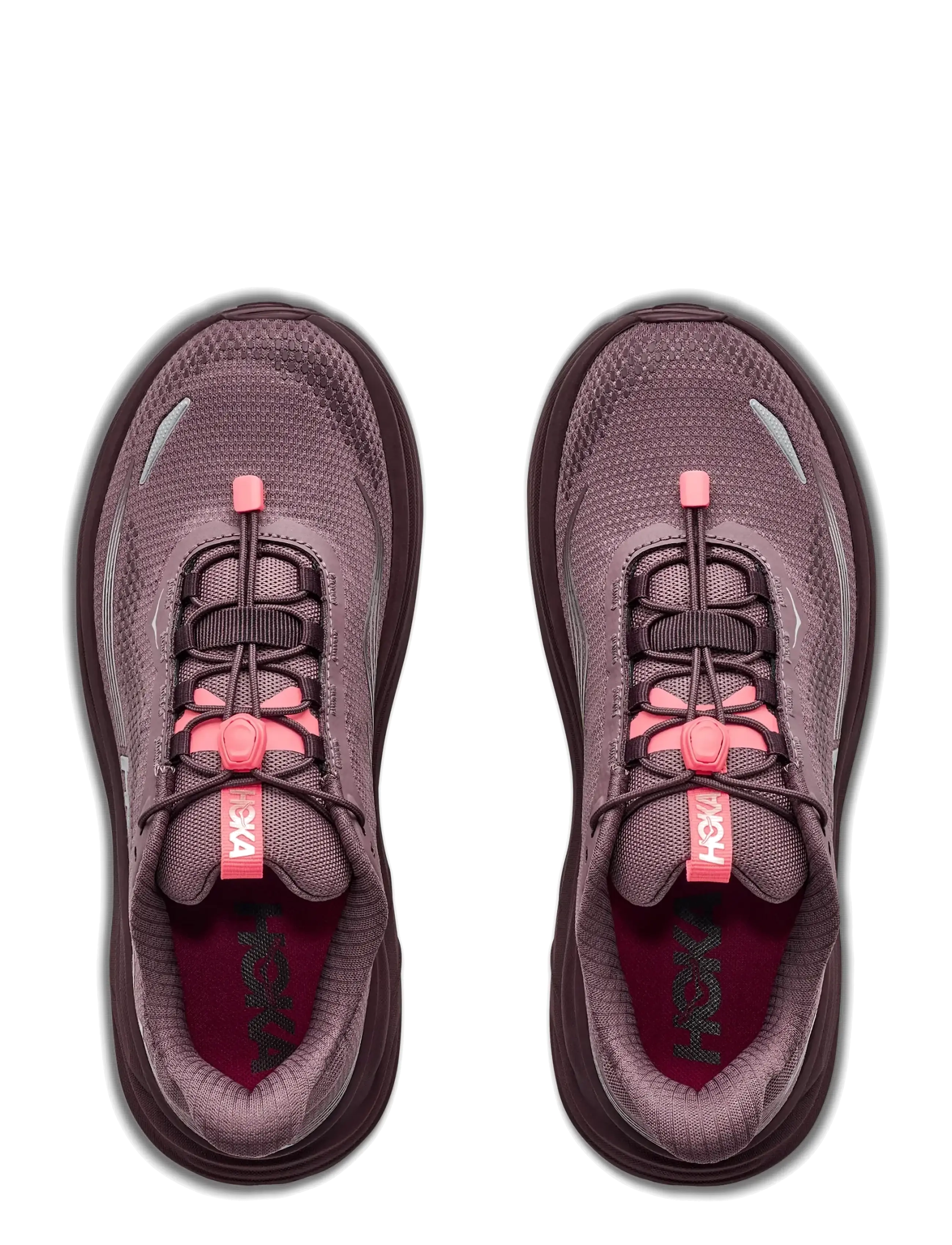 HOKA - W CLIFTON 11 GTX - løbesko - smoky quartz / deep mauve - 2