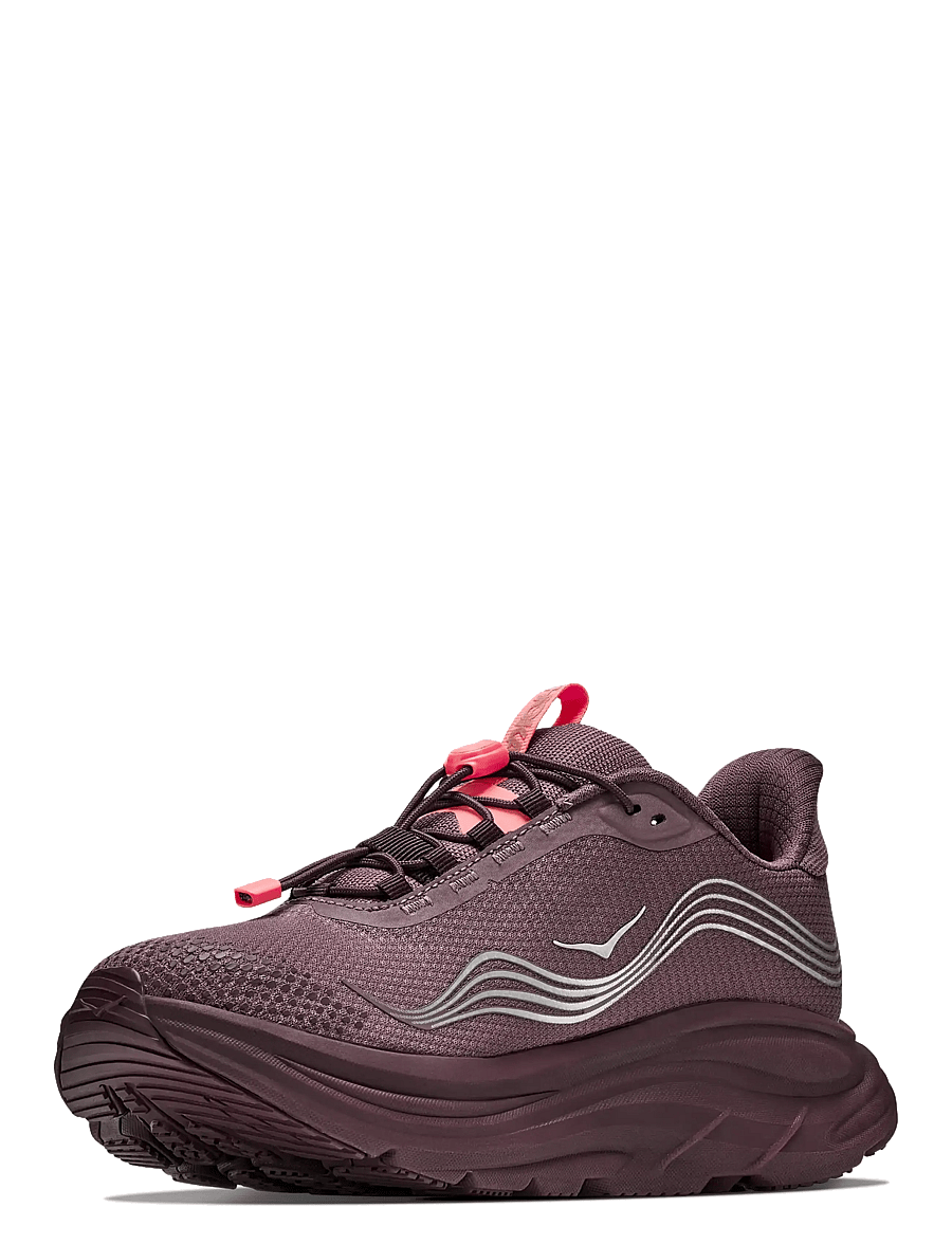 HOKA - W CLIFTON 11 GTX - løbesko - smoky quartz / deep mauve - 3