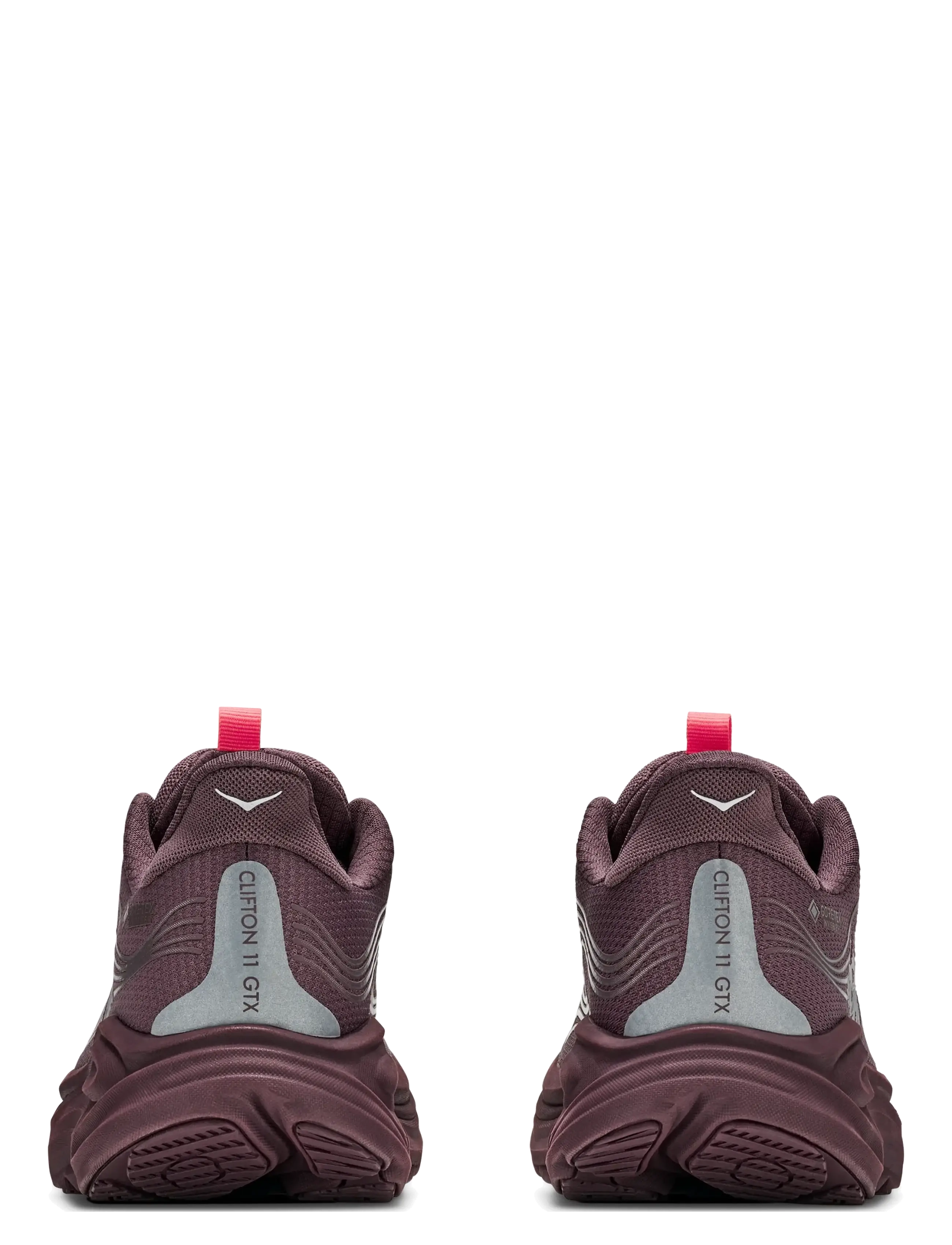 HOKA - W CLIFTON 11 GTX - løbesko - smoky quartz / deep mauve - 5