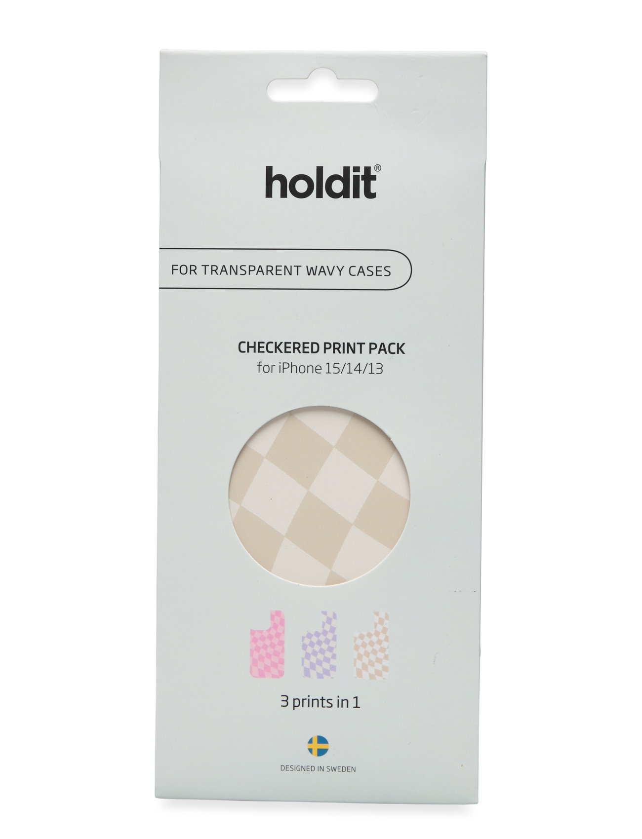 Holdit Print Pack Checkered - - IPHONE 15-14-13 1
